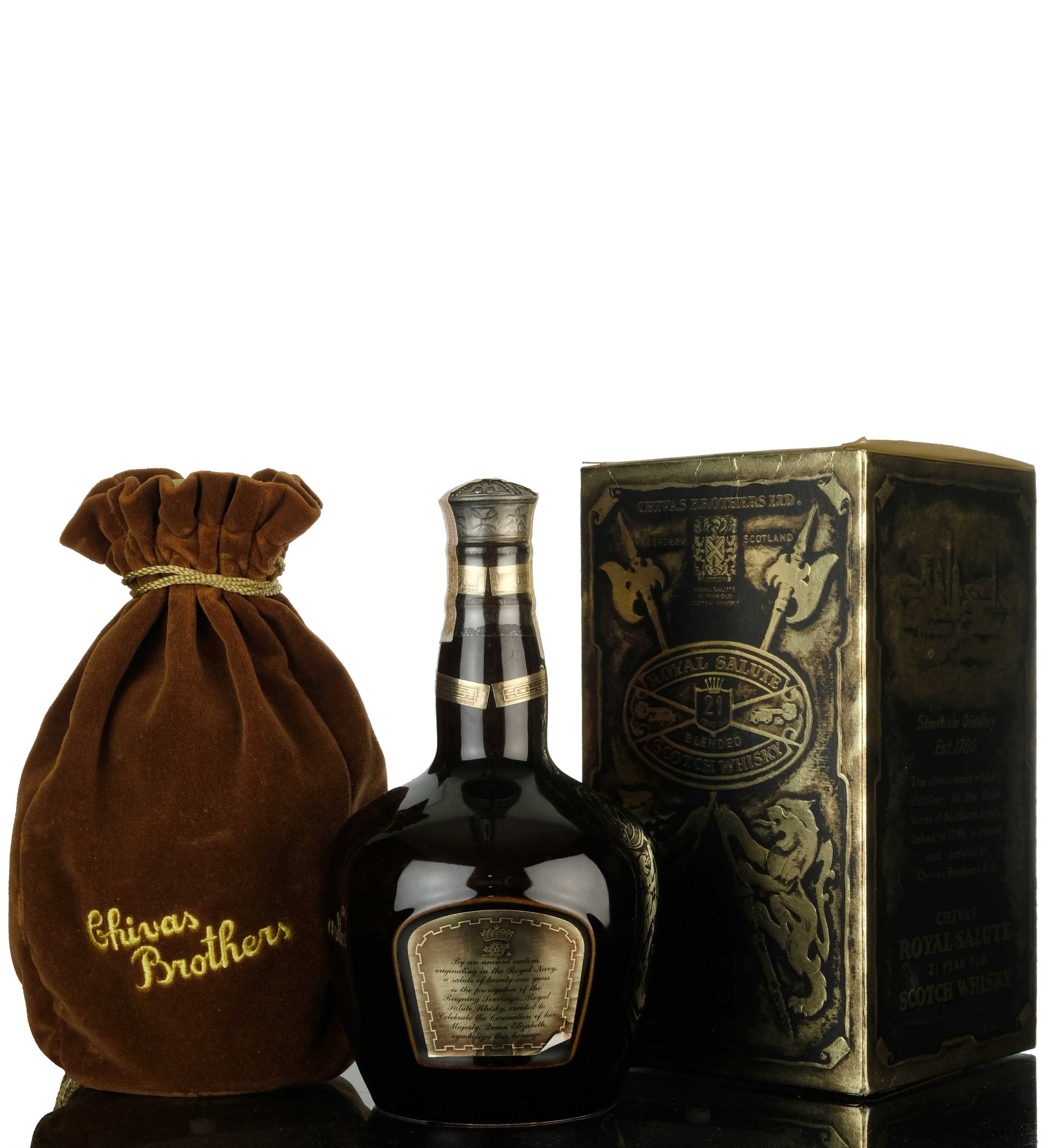 Royal Salute 21 Year Old - Brown Decanter