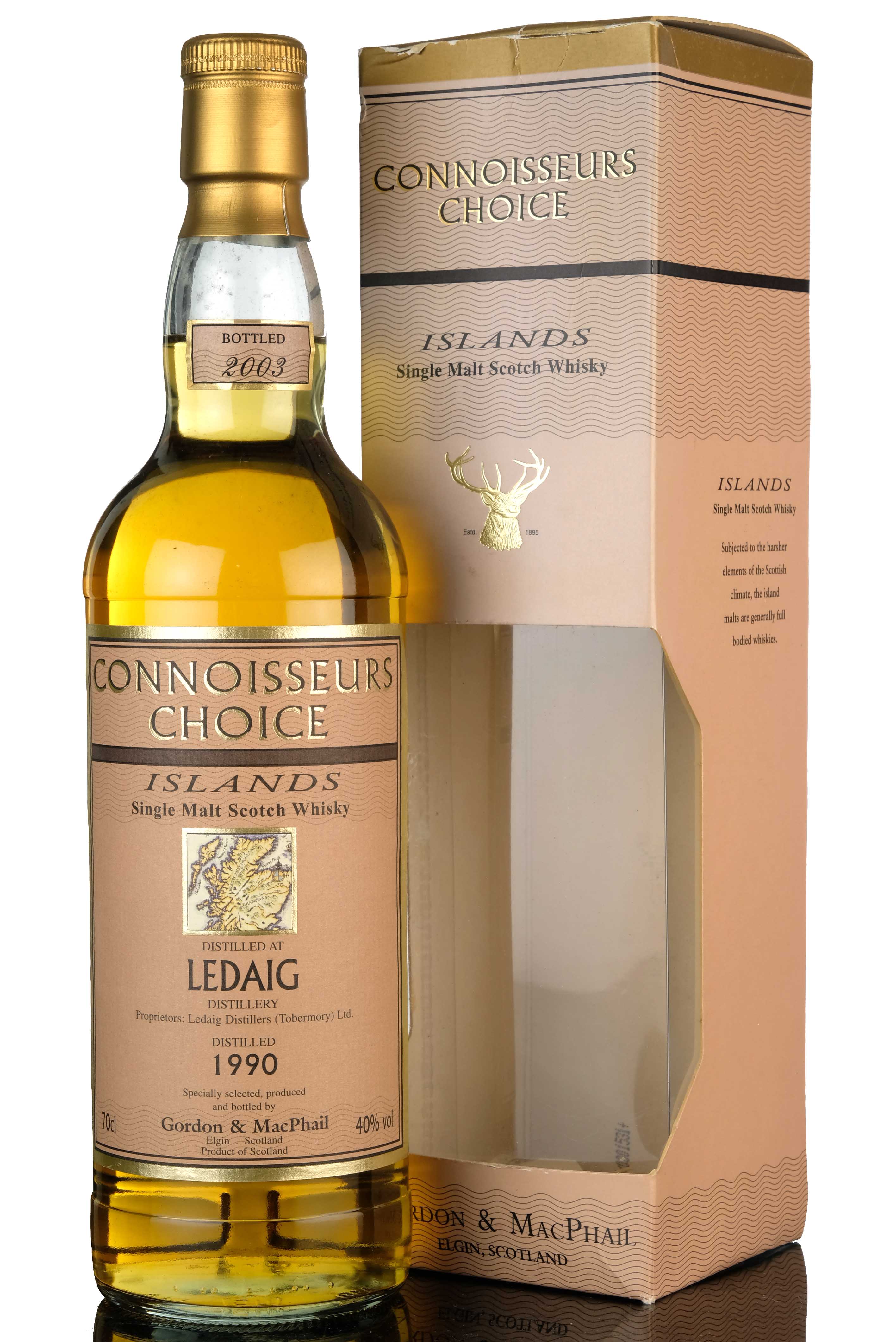 Ledaig 1990-2003 - Connoisseurs Choice