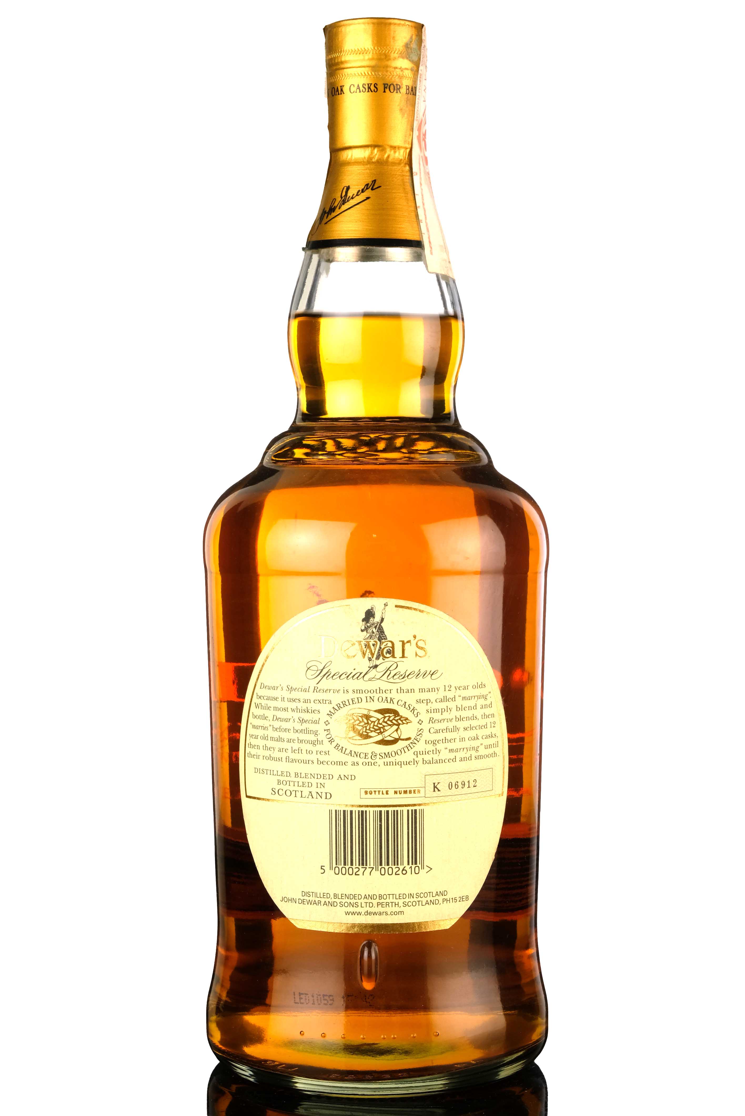 Dewars 12 Year Old - 1 Litre