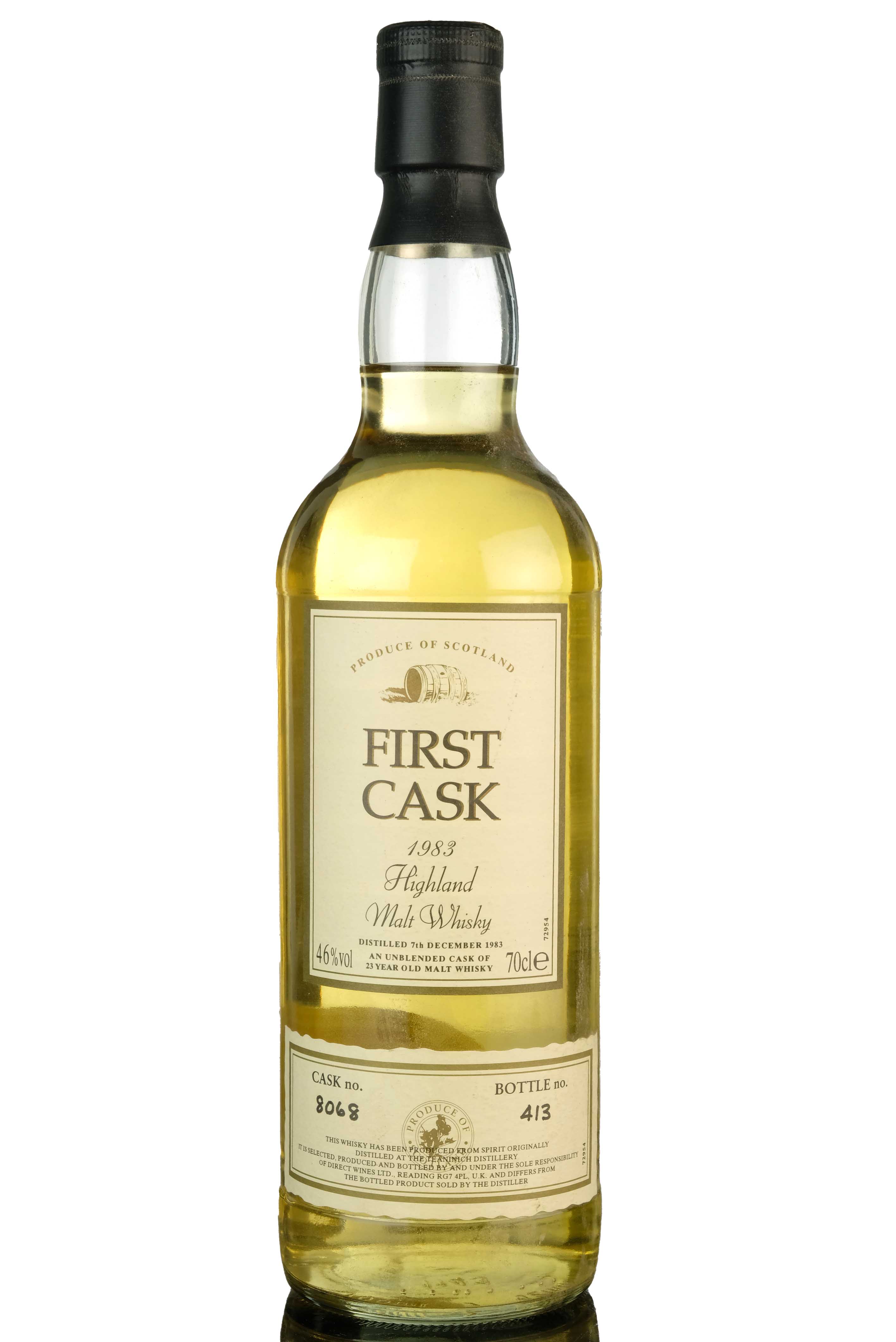 Teaninich 1983 - 23 Year Old - First Cask - Single Cask 8068