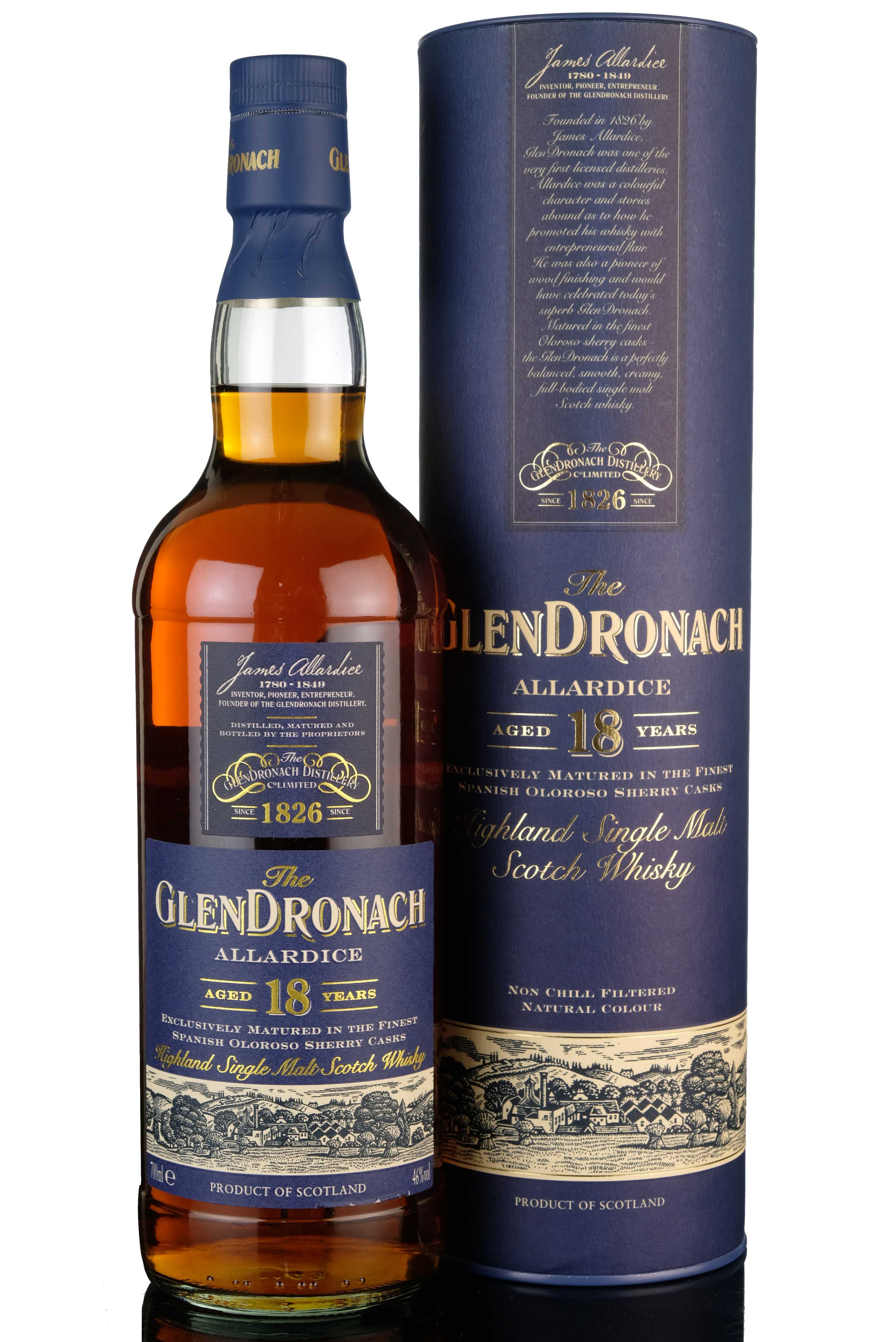 Glendronach 18 Year Old - Allardice - Lot 1 - 2009 Release