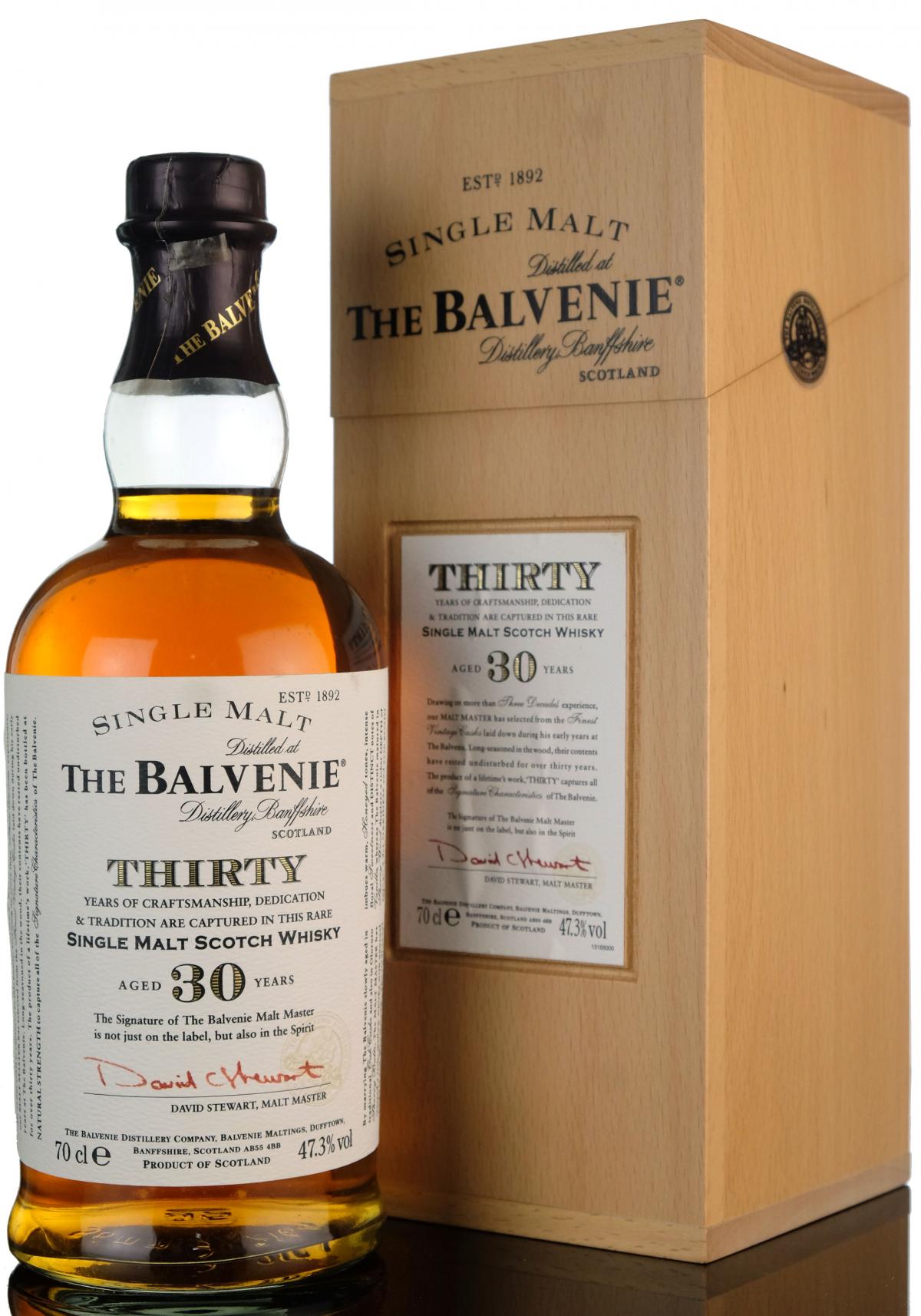 Balvenie 30 Year Old