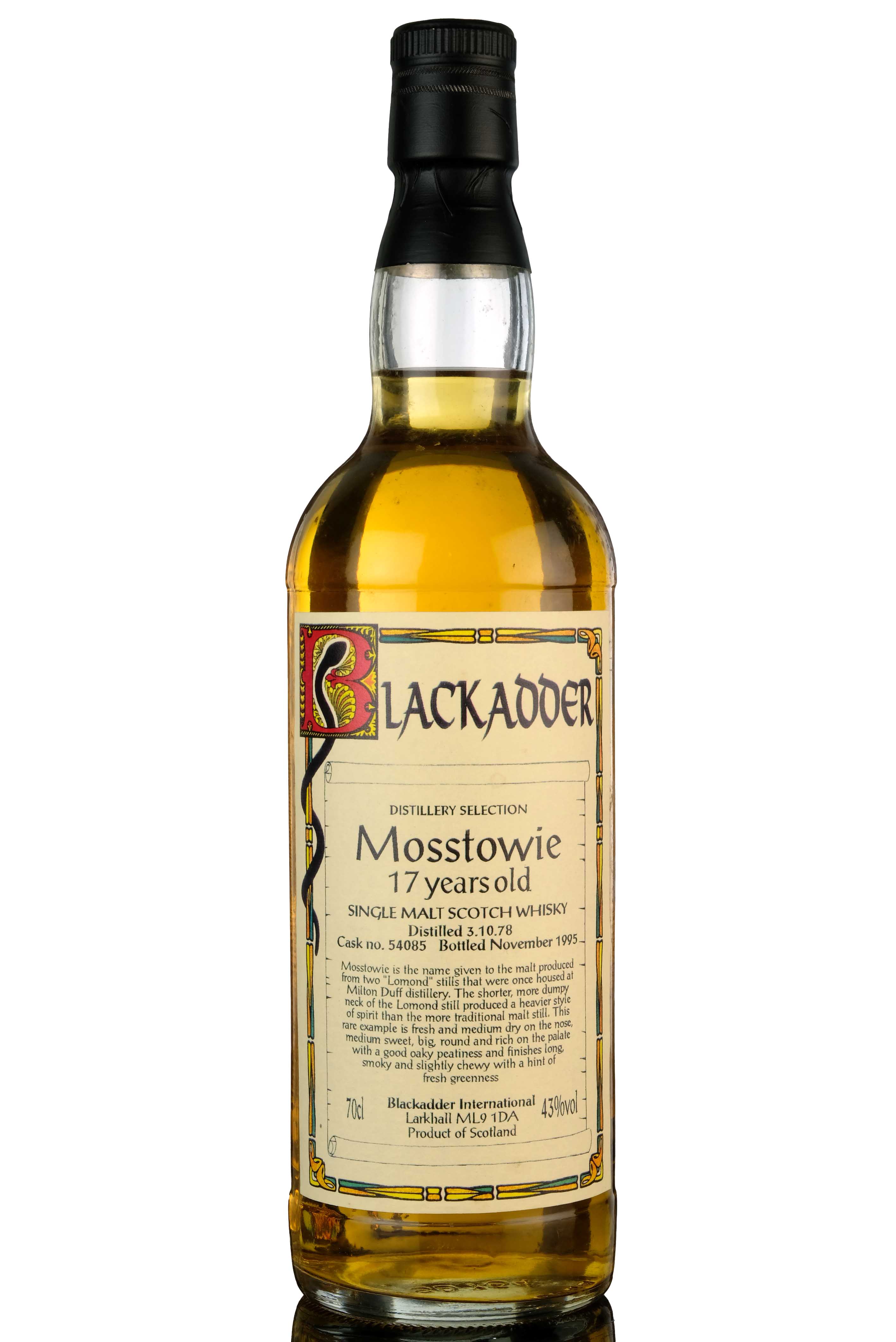 Mosstowie 1978-1995 - 17 Year Old - Blackadder - 54085