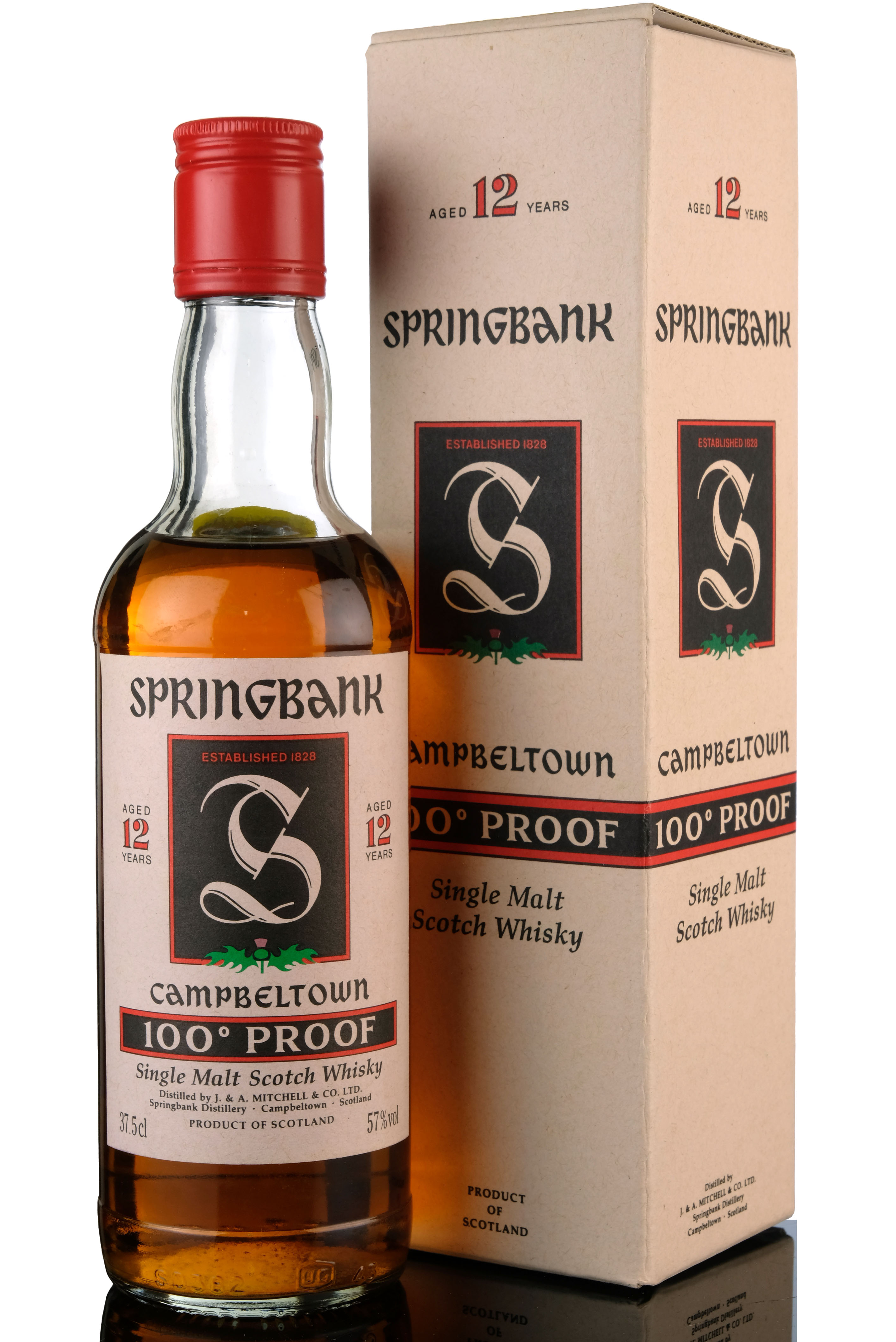 Springbank 12 Year Old - 100 Proof - Half Bottle