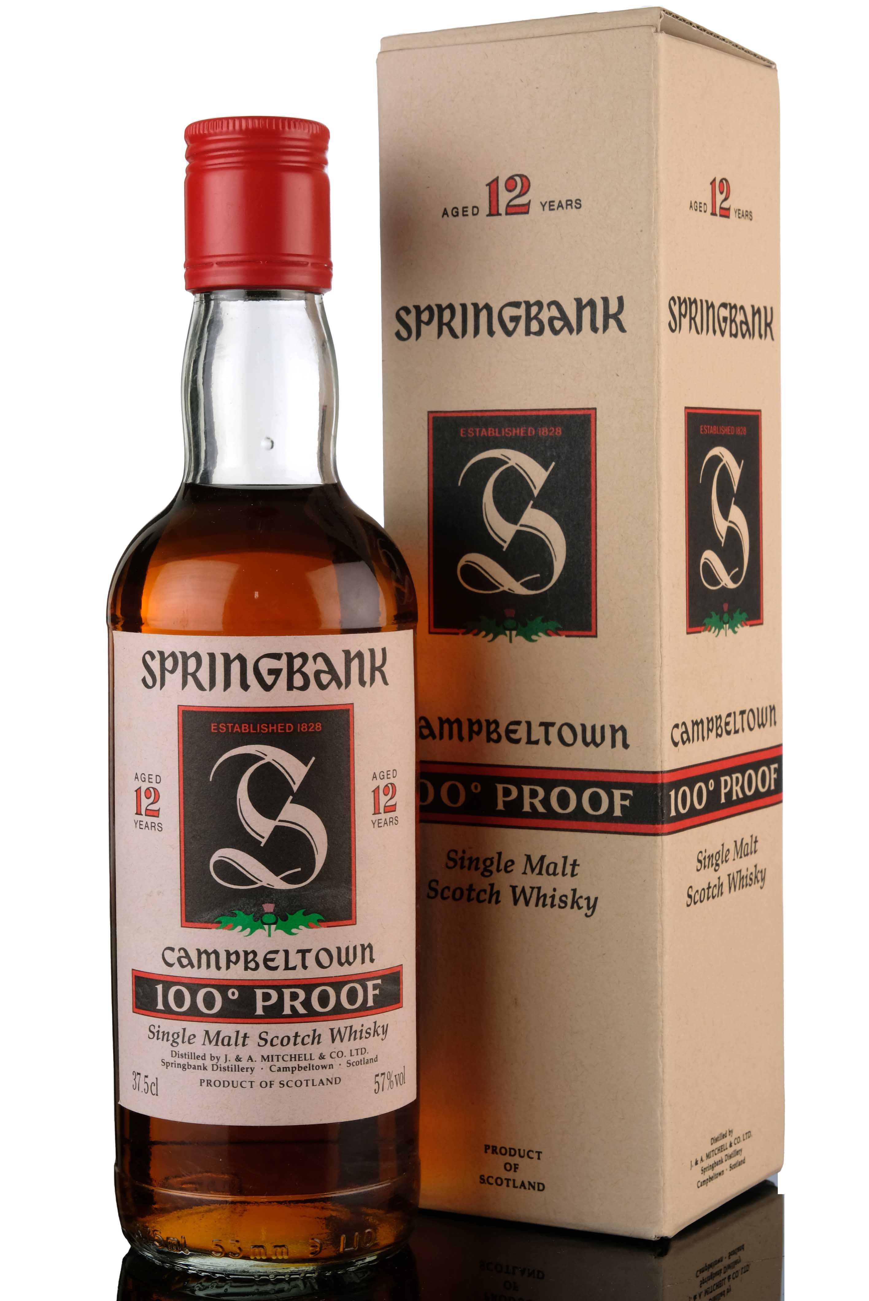 Springbank 12 Year Old - 100 Proof - Half Bottle