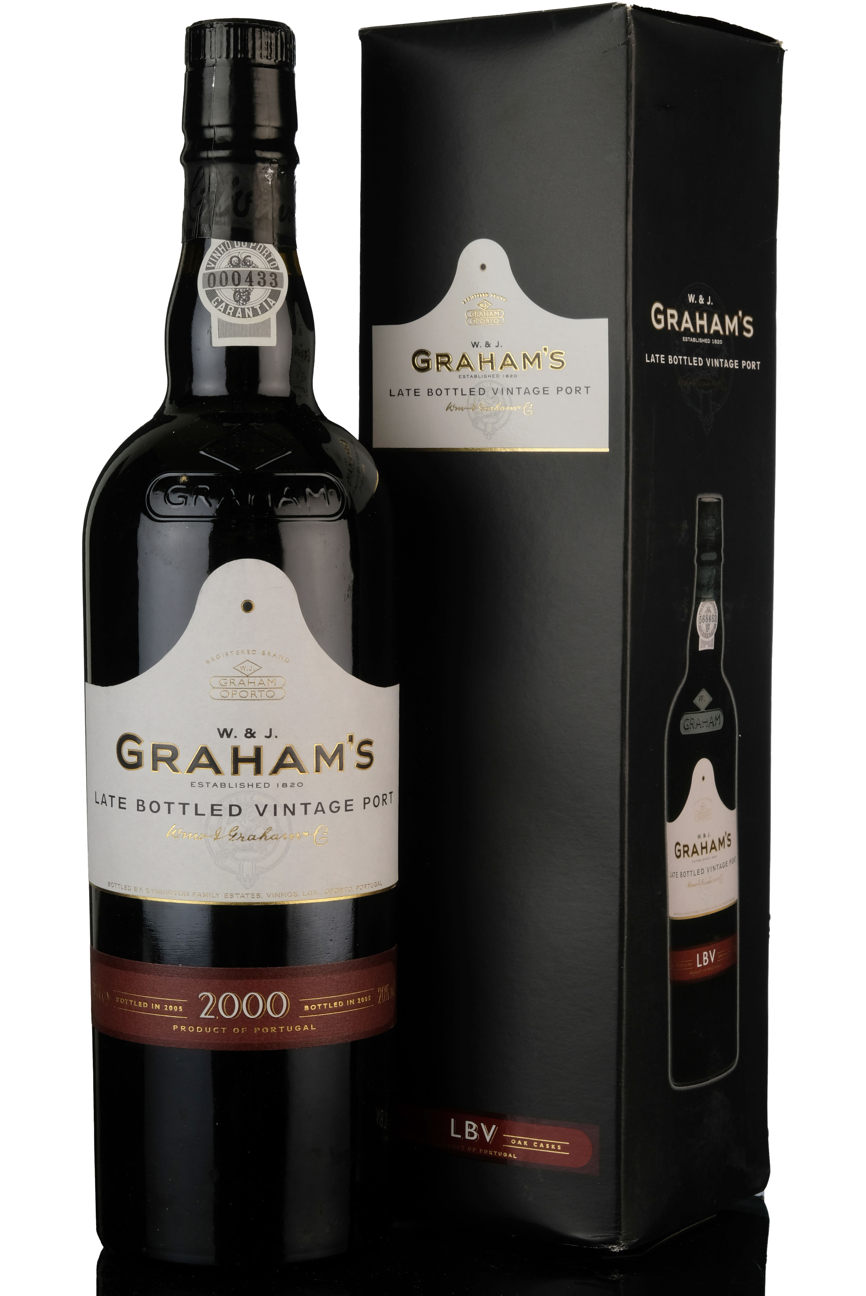 Grahams 2000 Vintage Port - Bottled 2005