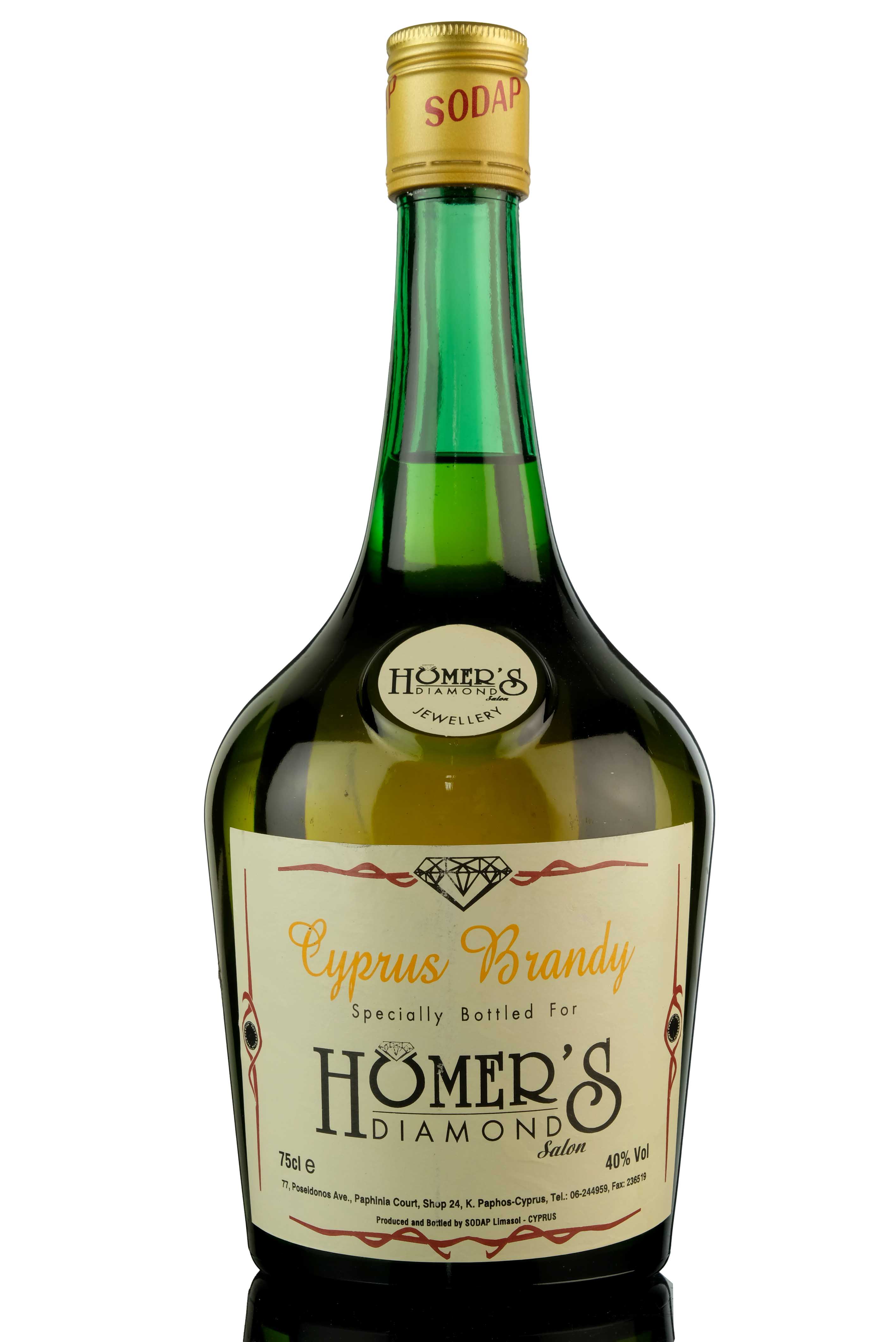 Homers Diamond Salon Cyprus Brandy