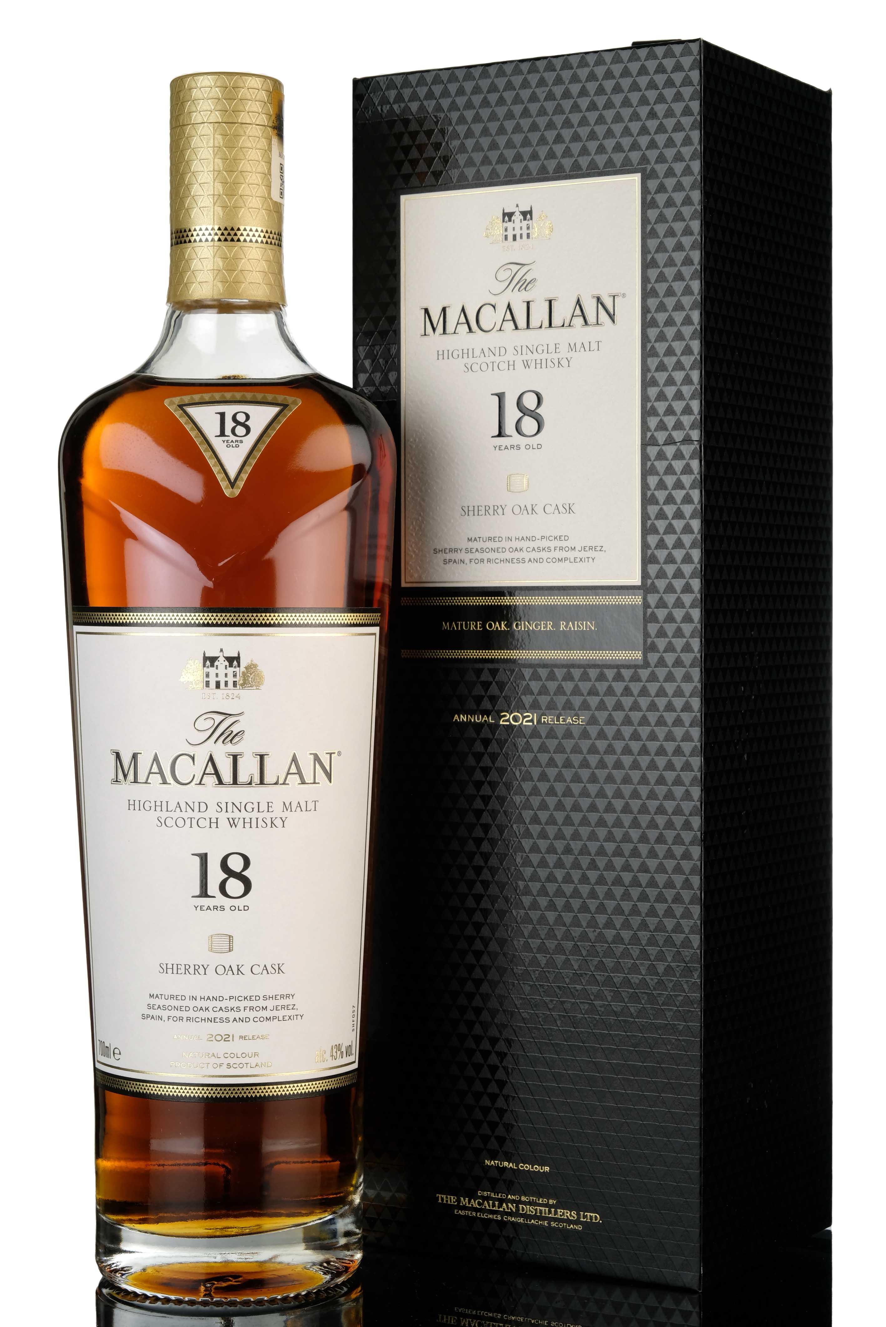 Macallan 18 Year Old - Sherry Cask - 2021 Release