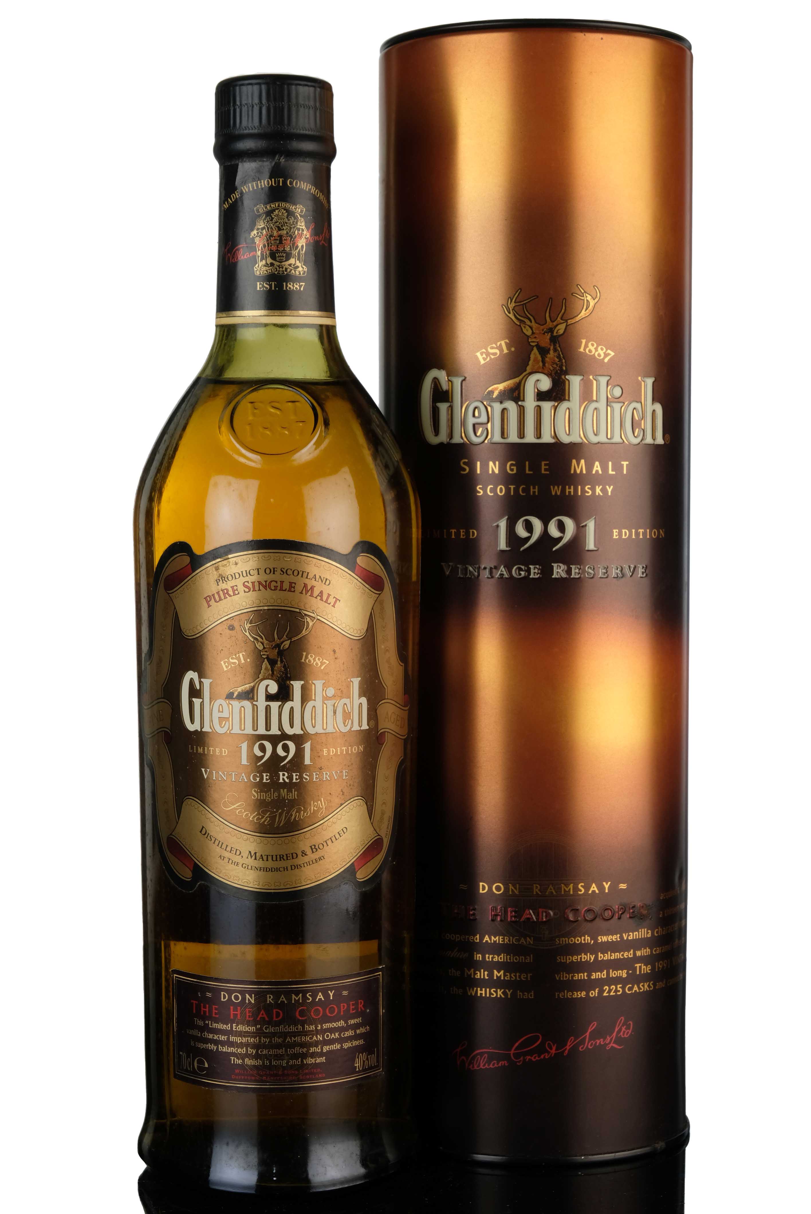 Glenfiddich 1991 - Don Ramsay - Vintage Reserve