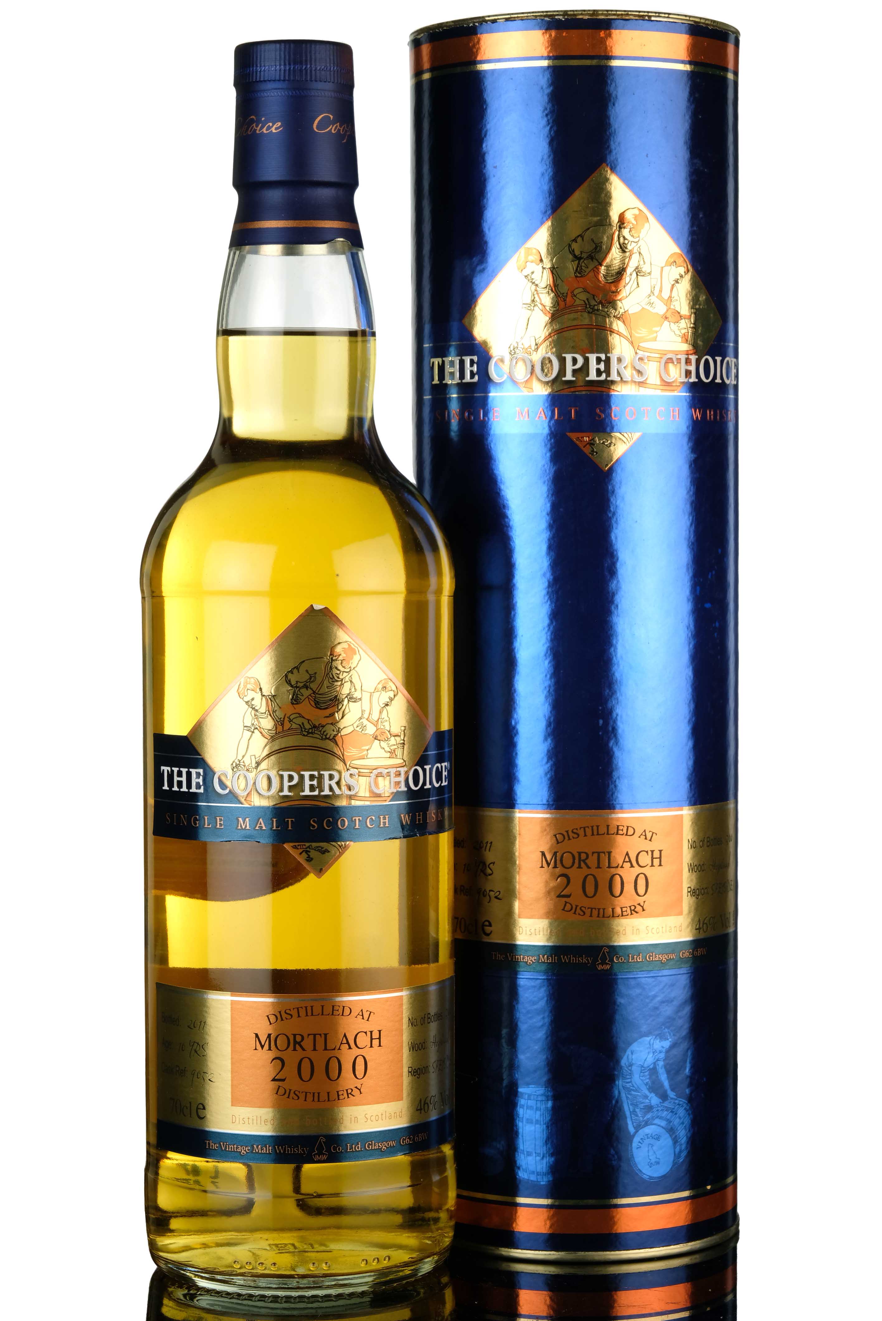 Mortlach 2000-2011 - 10 Year Old - Coopers Choice - Single Cask 9052