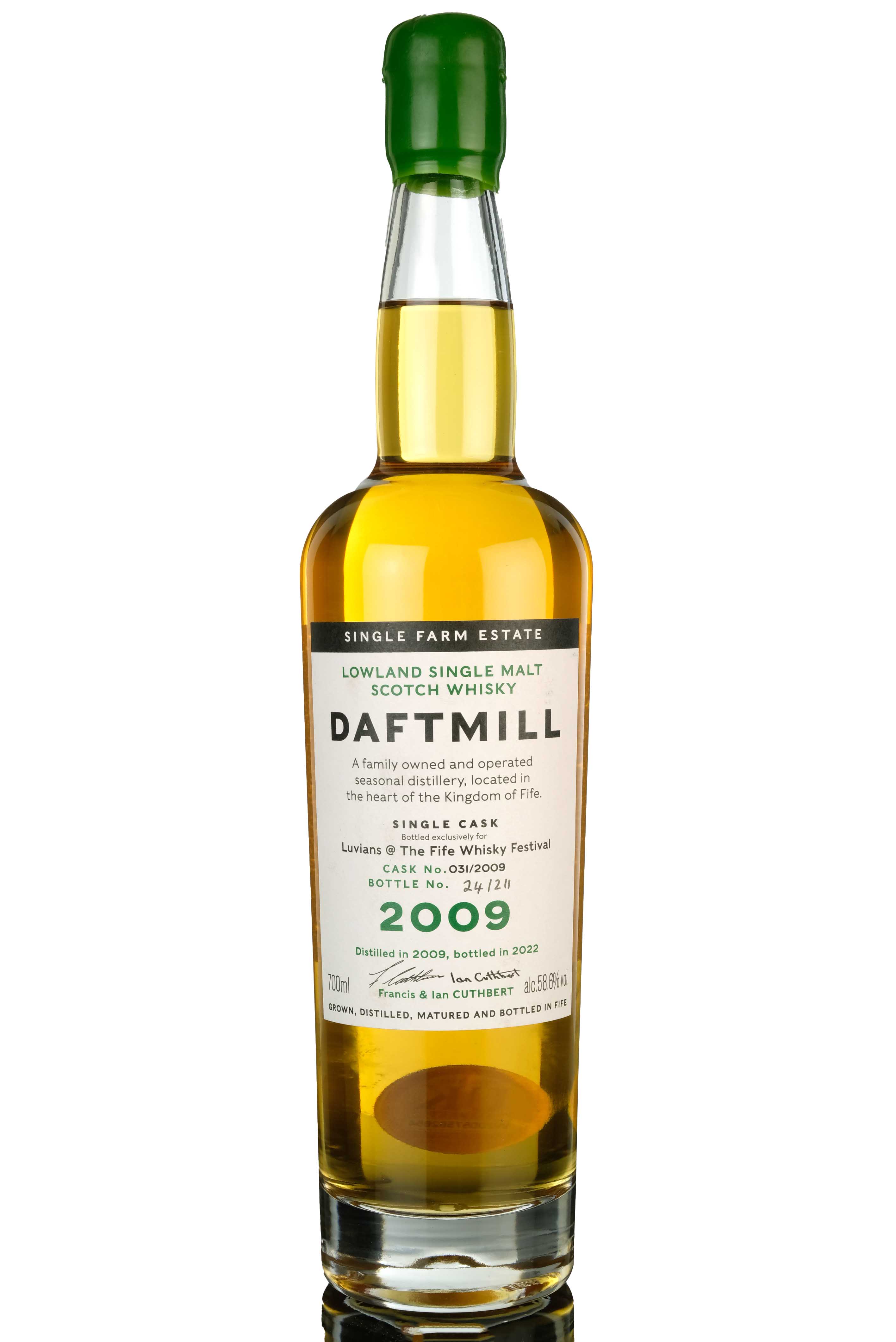 Daftmill 2009-2022 - Single Cask 031 - Luvians @ The Fife Whisky Festival