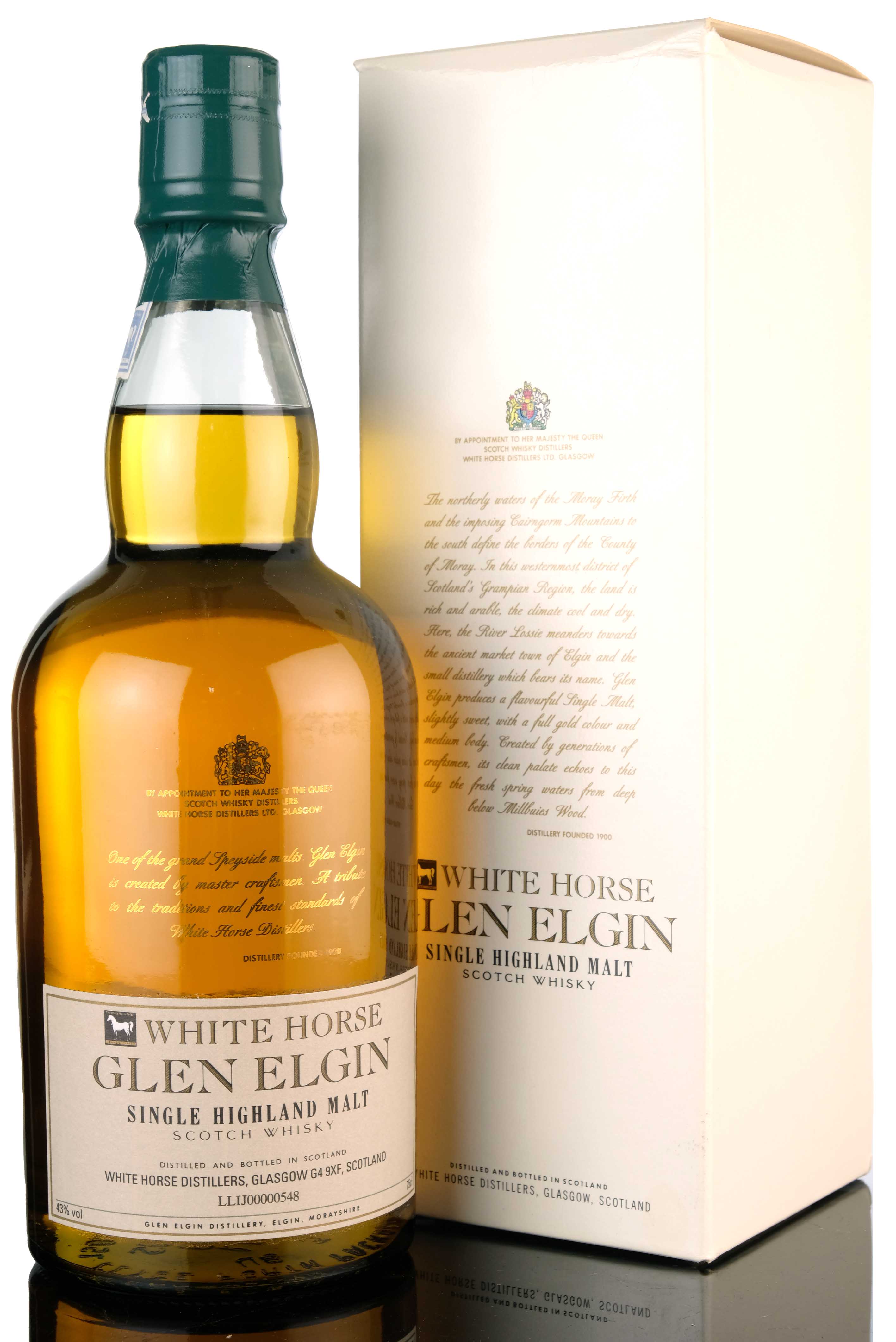 Glen Elgin White Horse - 1990s