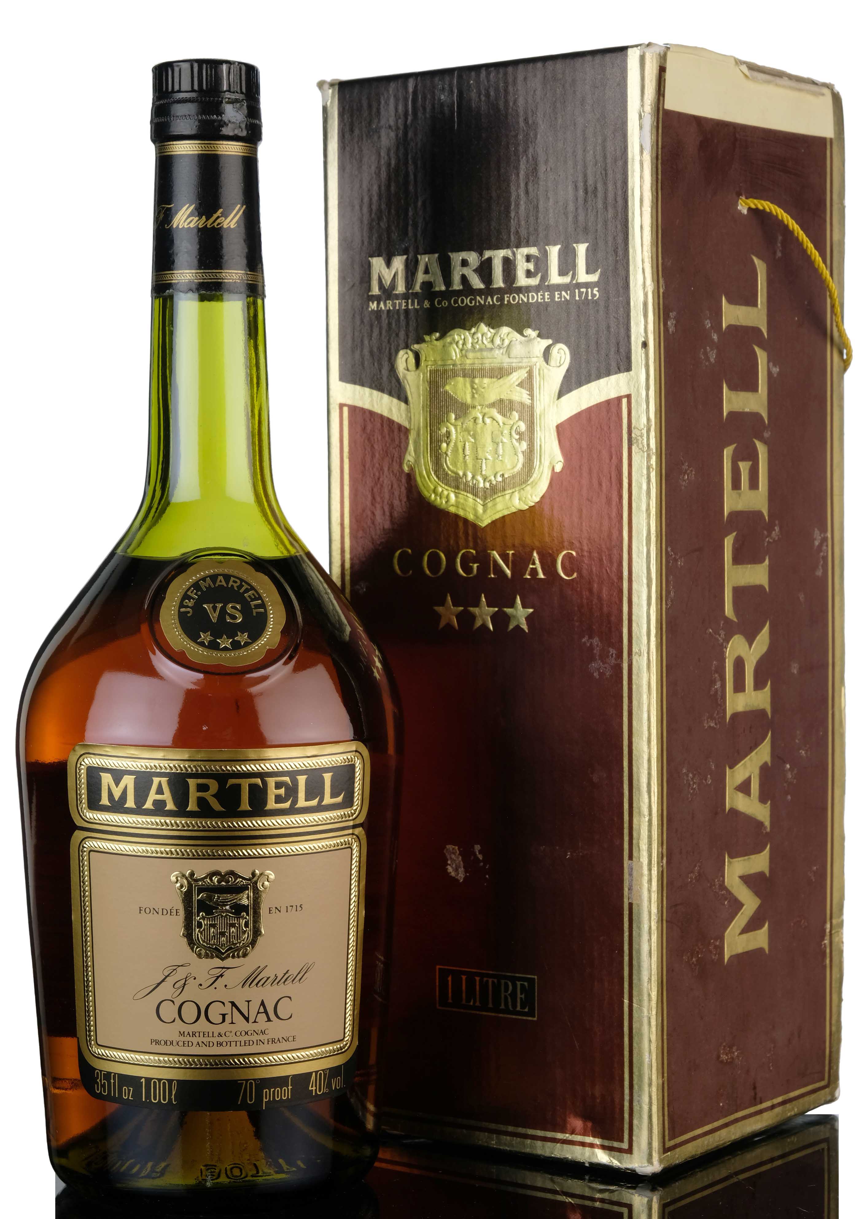 Martell 3 Star Cognac - 1 Litre