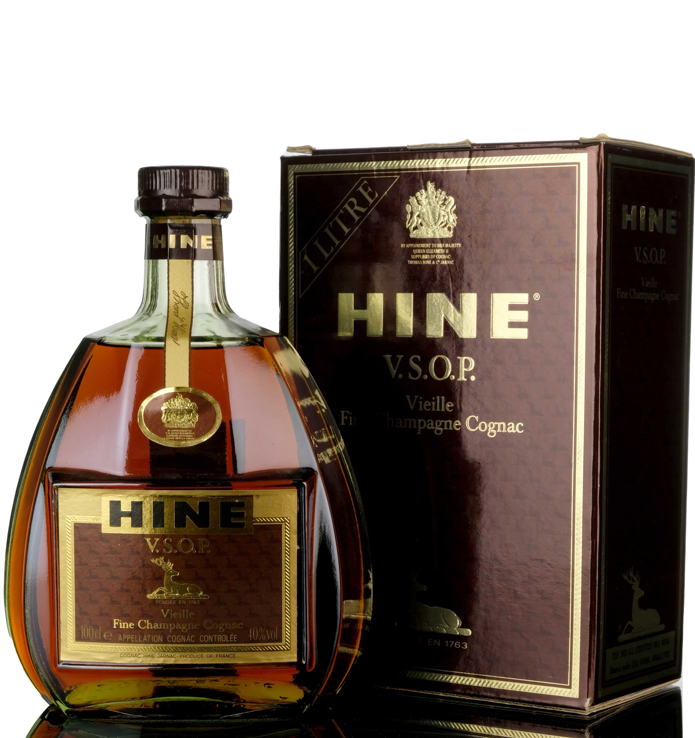 Hine VSOP Vieille Fine Champagne Cognac - 1 Litre