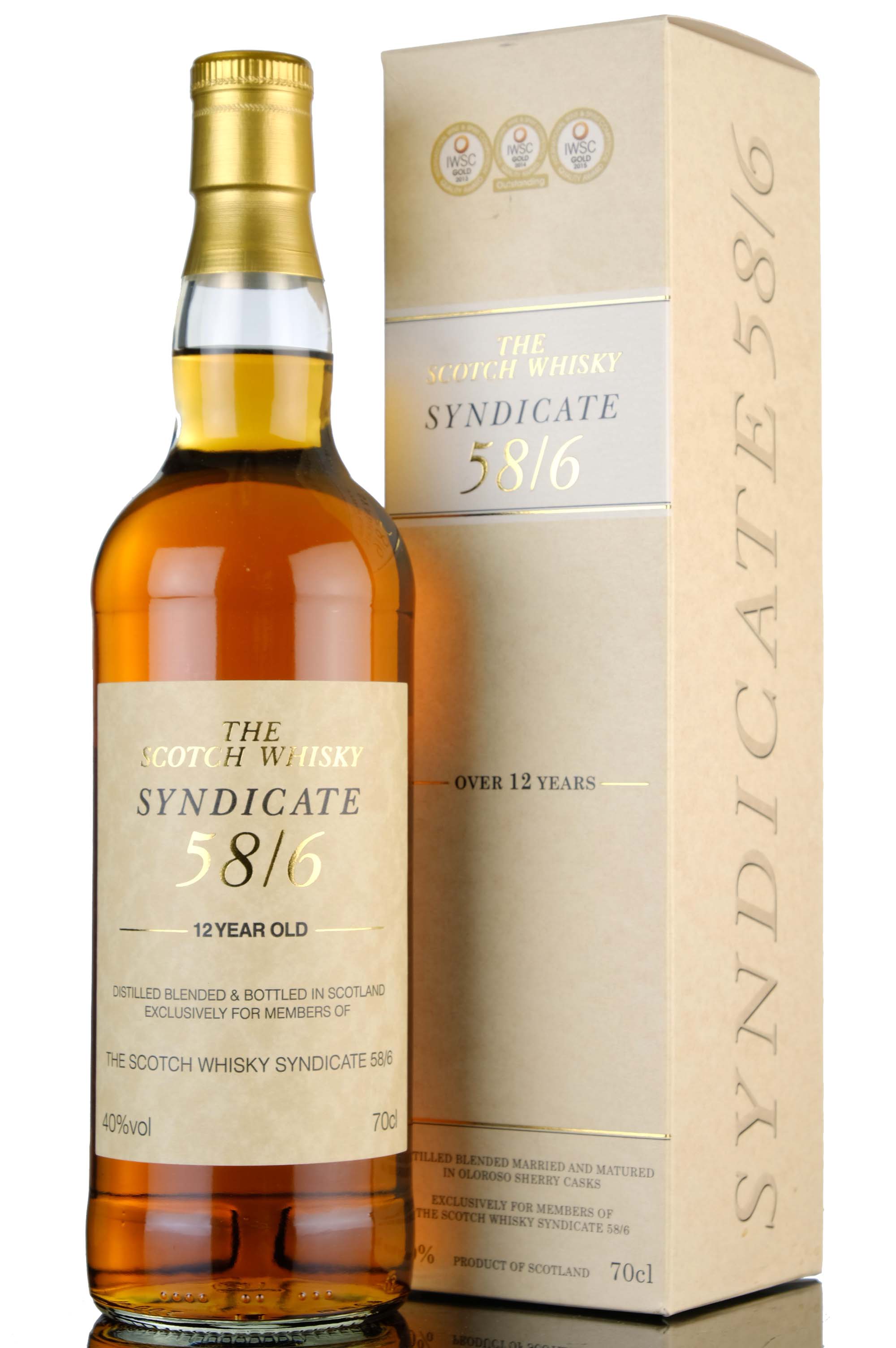 The Scotch Whisky Syndicate 58/6 12 Year Old - Oloroso Sherry Cask