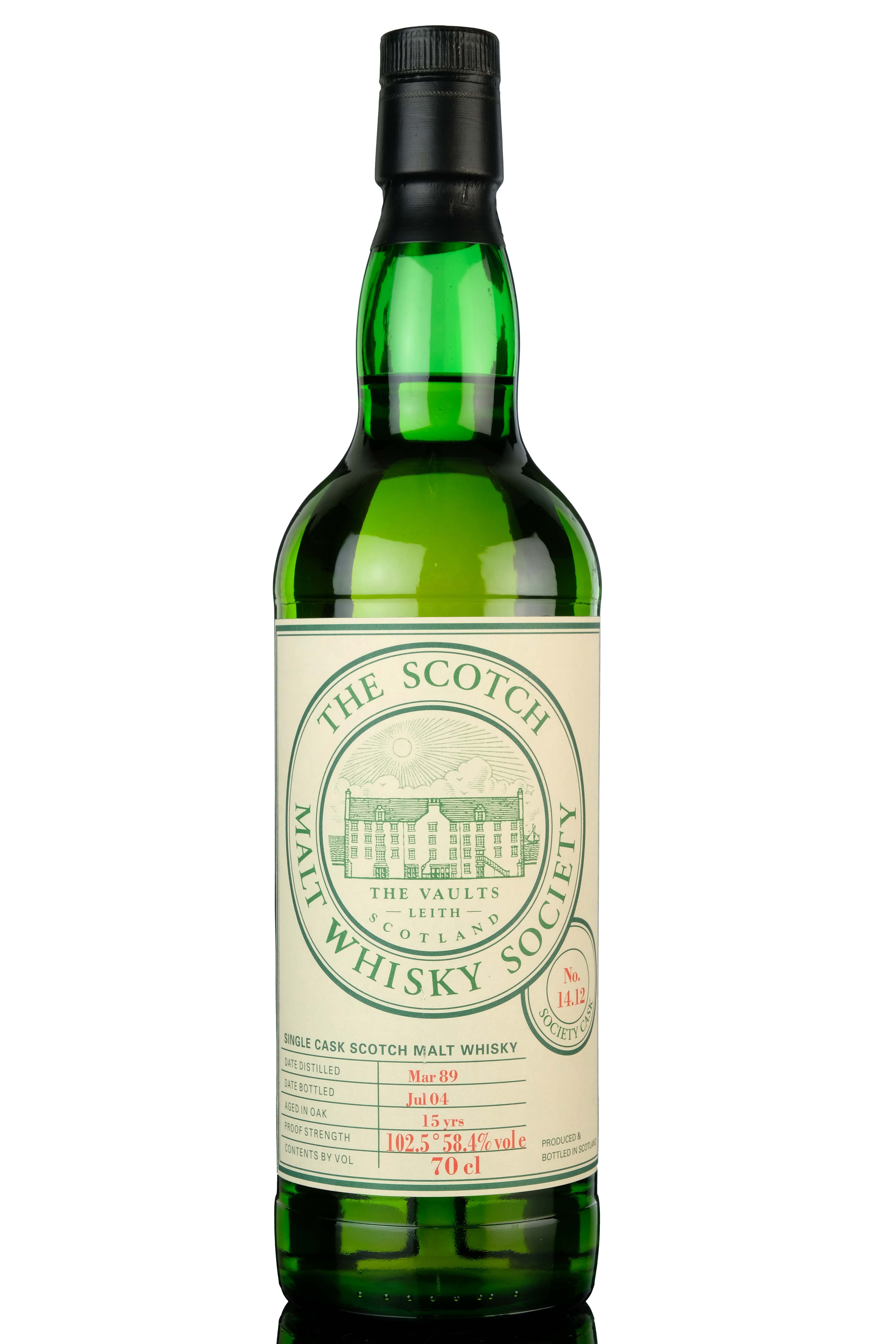 Talisker 1989-2004 - 15 Year Old - SMWS 14.12