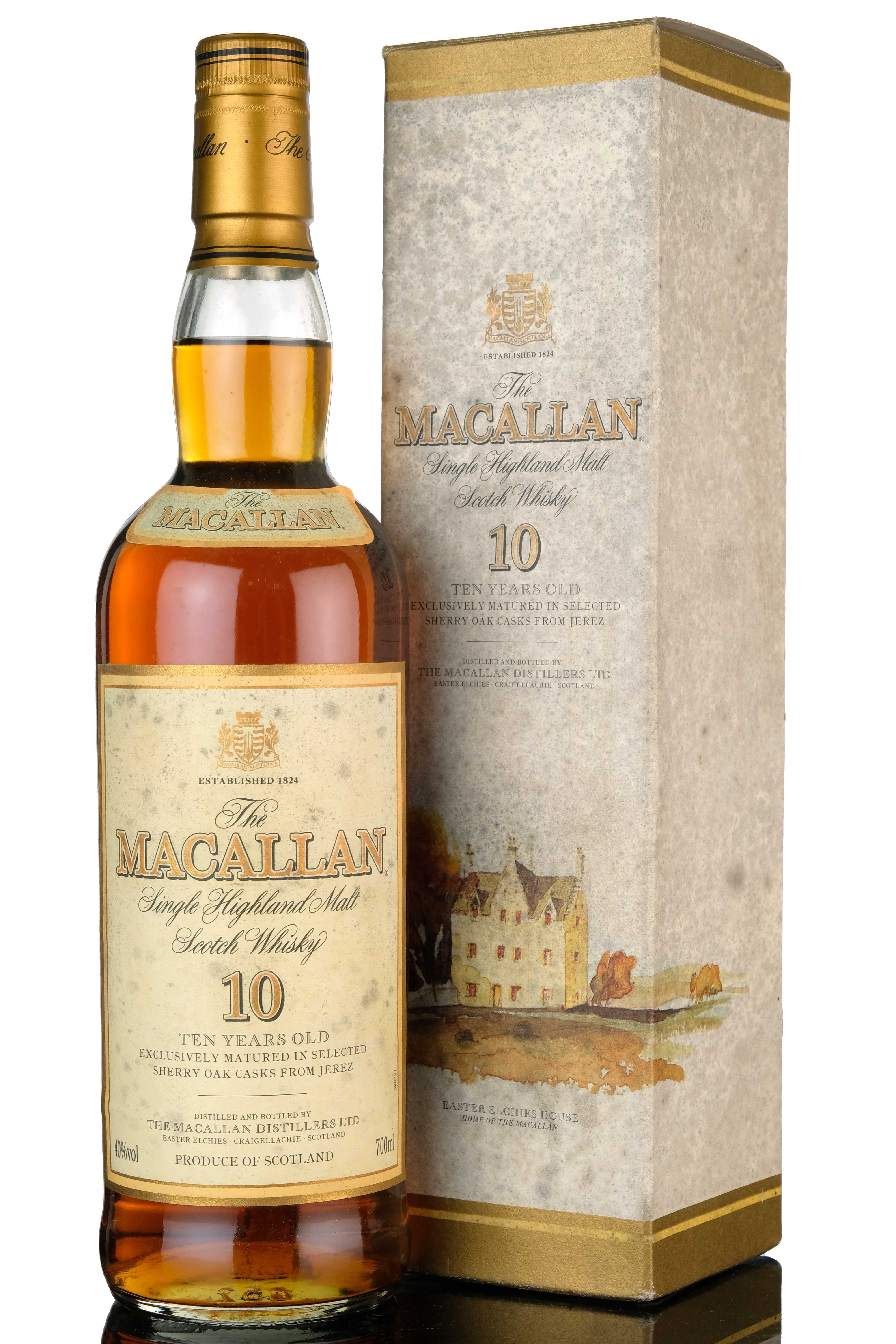 Macallan 10 Year Old - Sherry Casks - Early 2000s