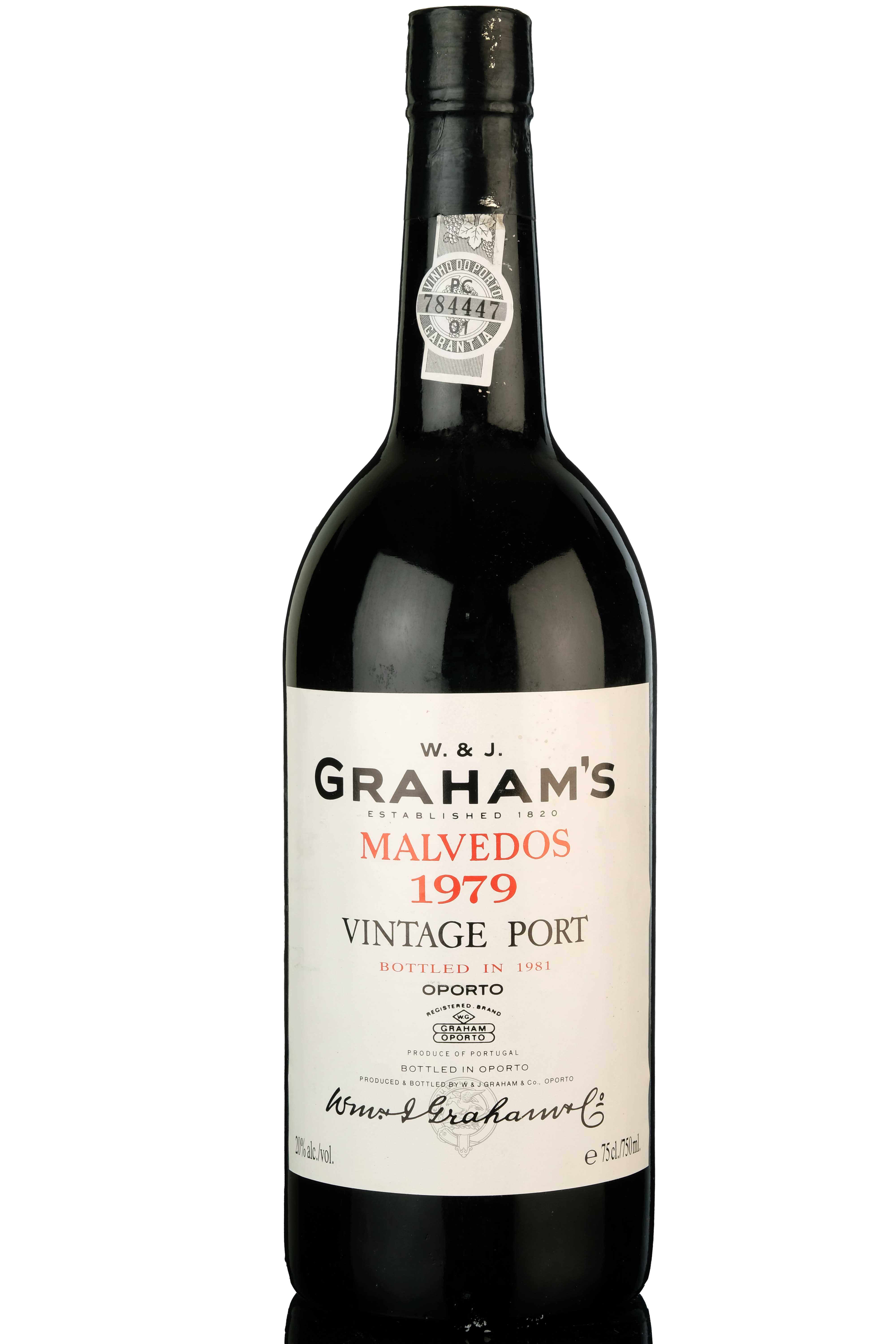 Grahams 1979 Vintage Port - Bottled 1981