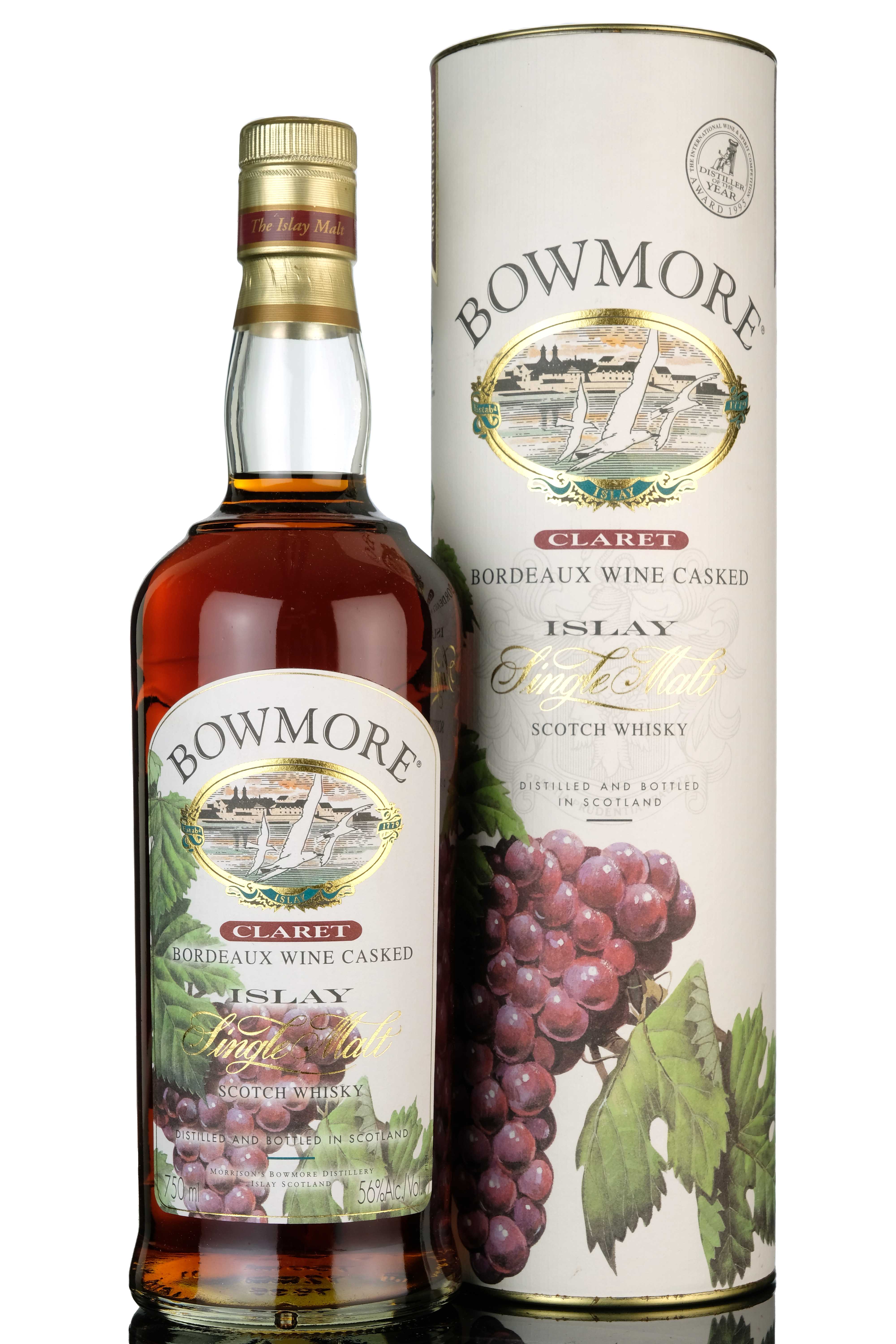 Bowmore Claret - Bordeaux Wine Cask Finish - 1999 Release