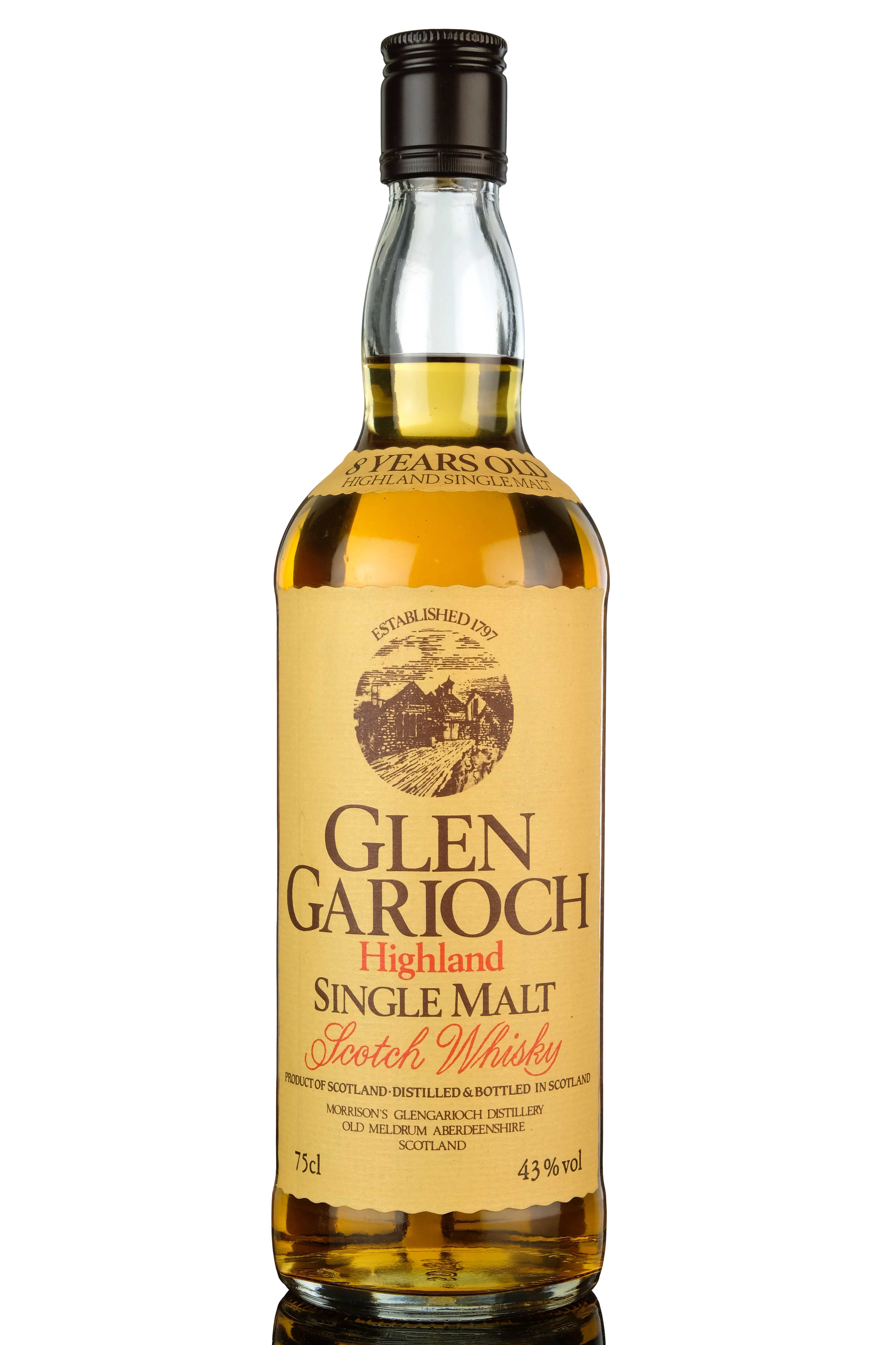 Glen Garioch 8 Year Old - 1980s