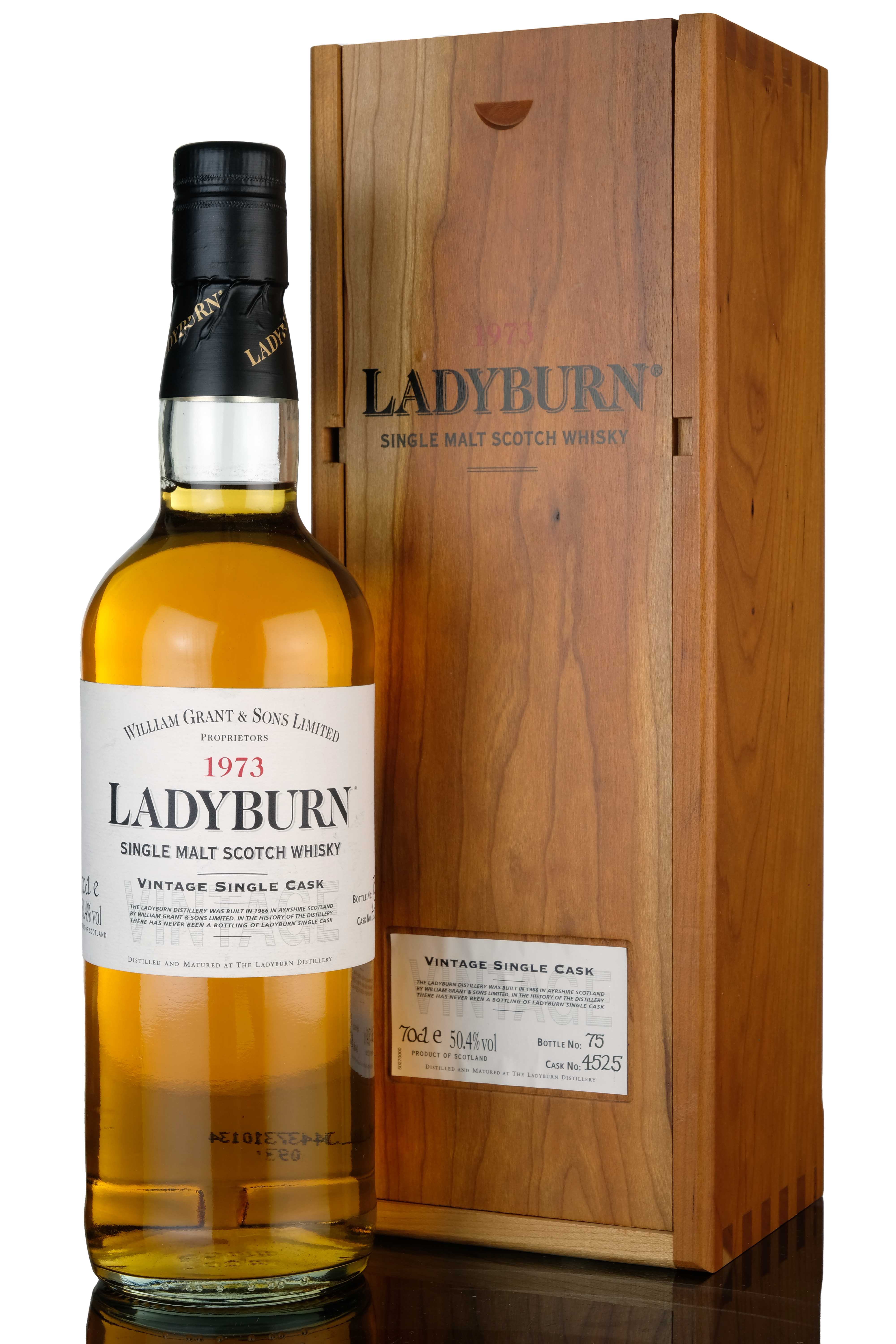 Ladyburn 1973-2000 - 27 Year Old - Single Cask 4525