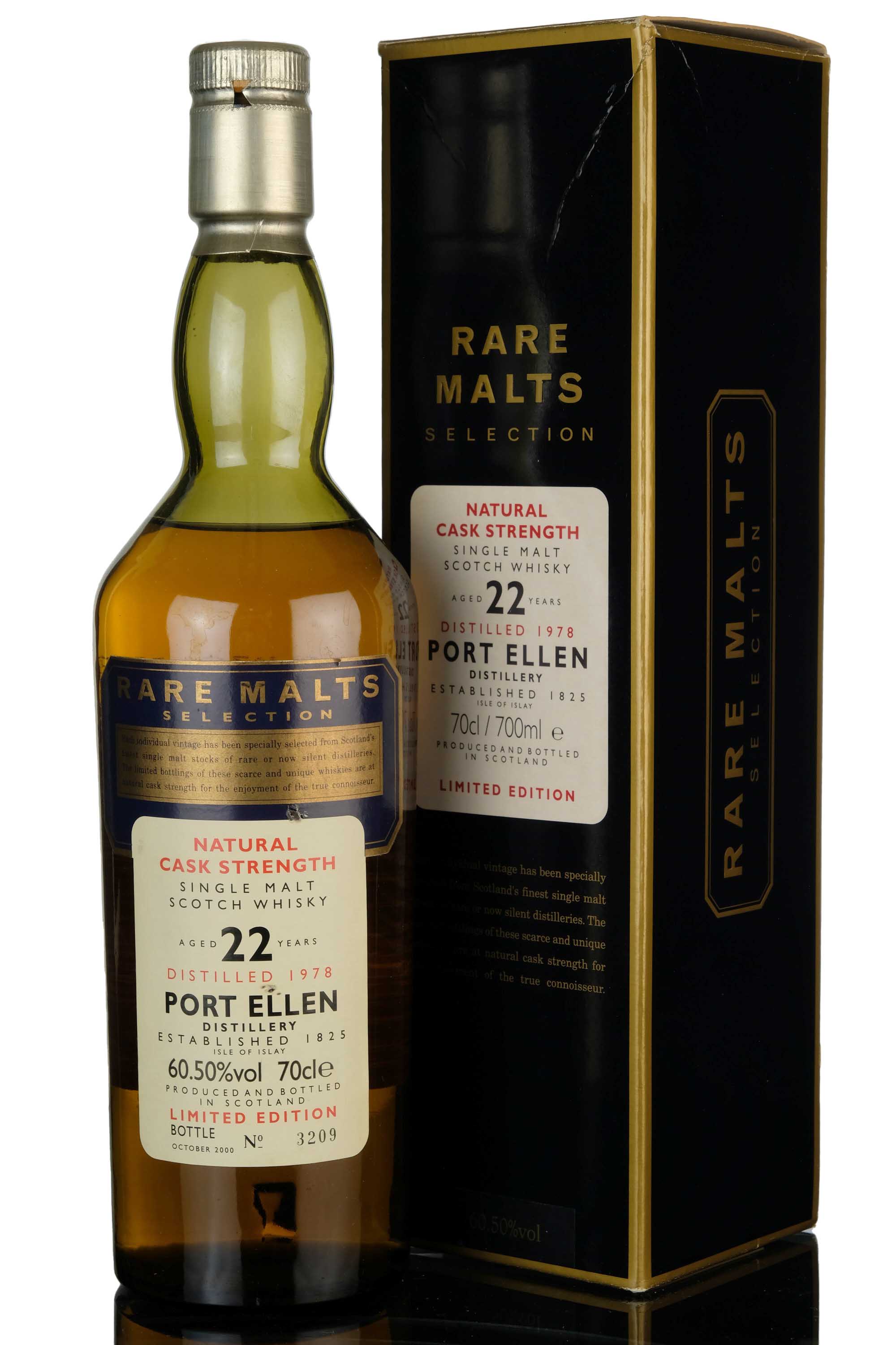 Port Ellen 1978-2000 - 22 Year Old - Rare Malts 60.50%