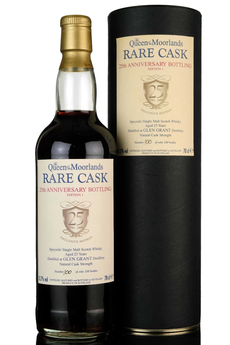 Glen Grant 25 Year Old - Queen Of The Moorlands - 25th Anniversary Of Exclusive Hotels
