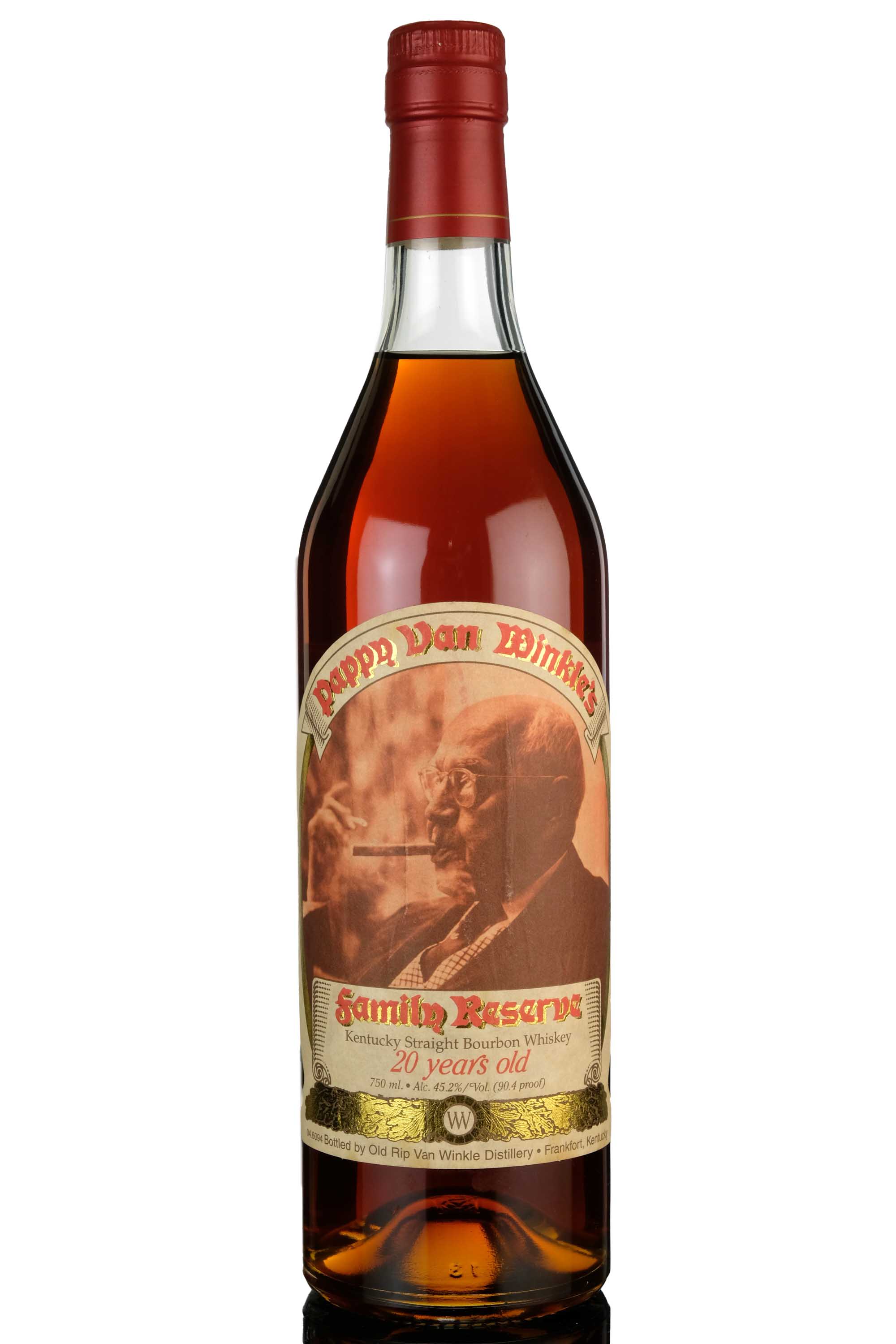 Pappy Van Winkles Family Reserve - 20 Year Old - Kentucky Straight Bourbon Whiskey - Pre 2