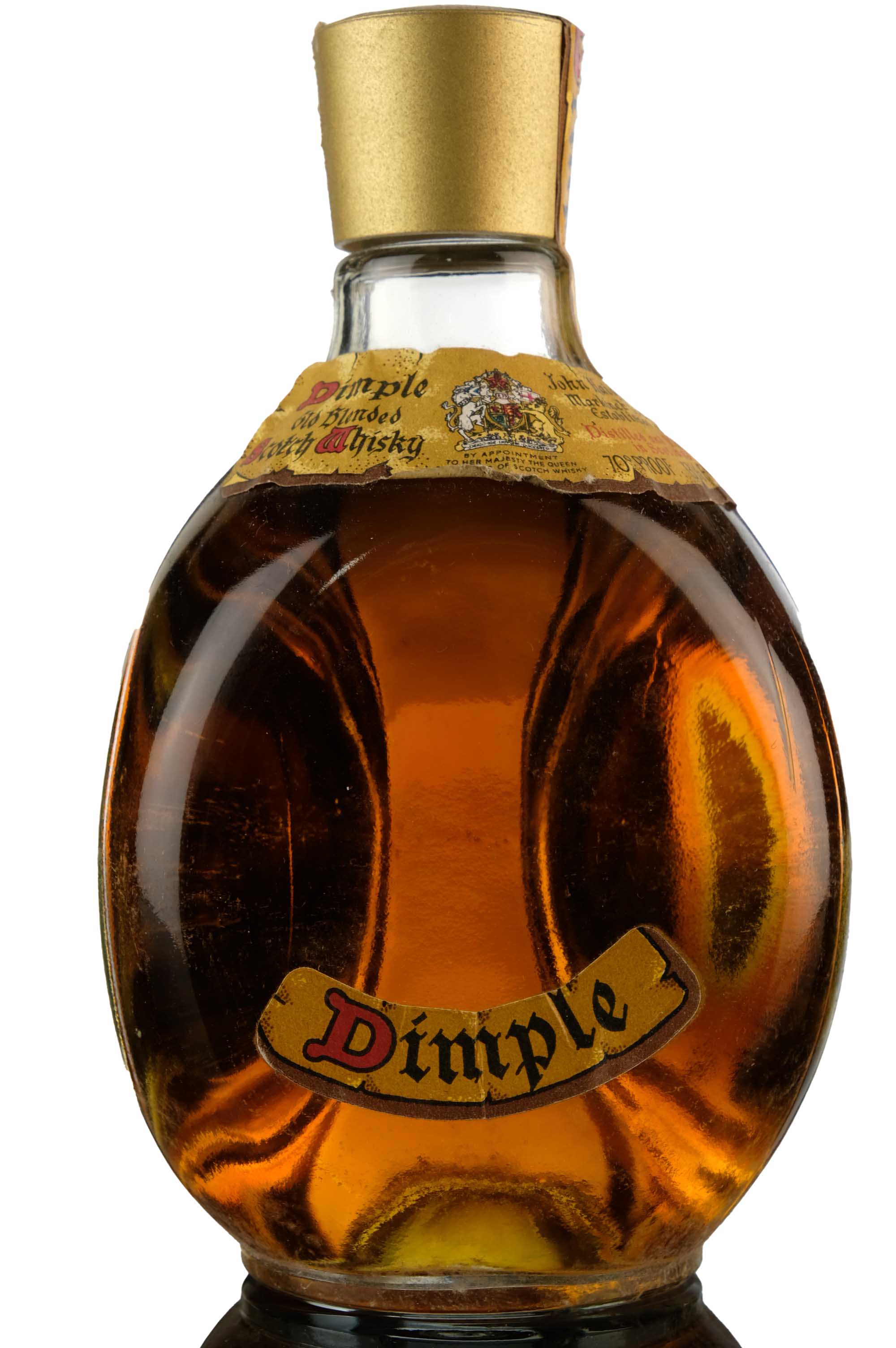 Haigs Dimple - 1970s - Half Bottle