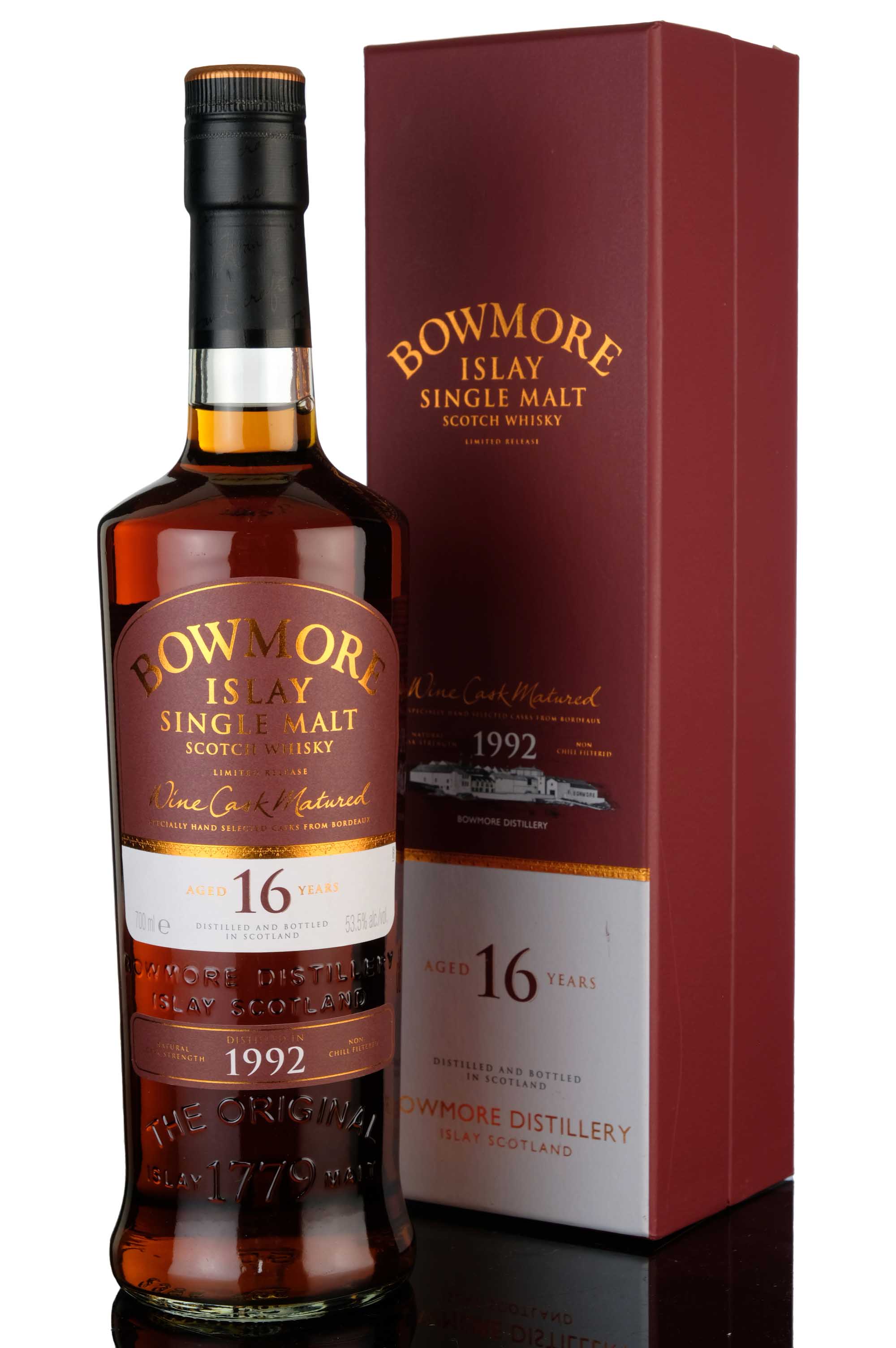 Bowmore 1992 - 16 Year Old - Wine Cask Matured