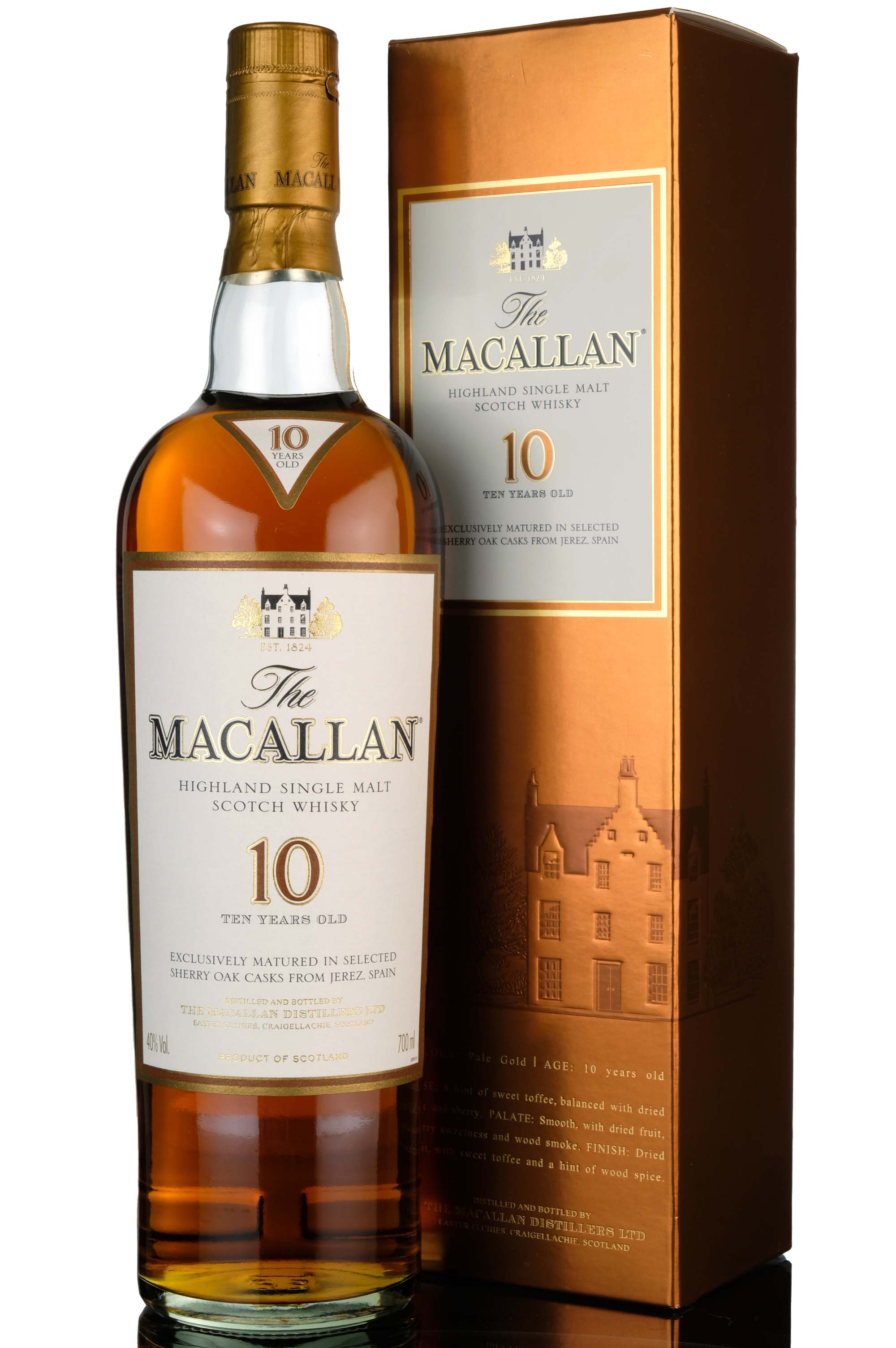 Macallan 10 Year Old - Sherry Casks - Mid 2000s