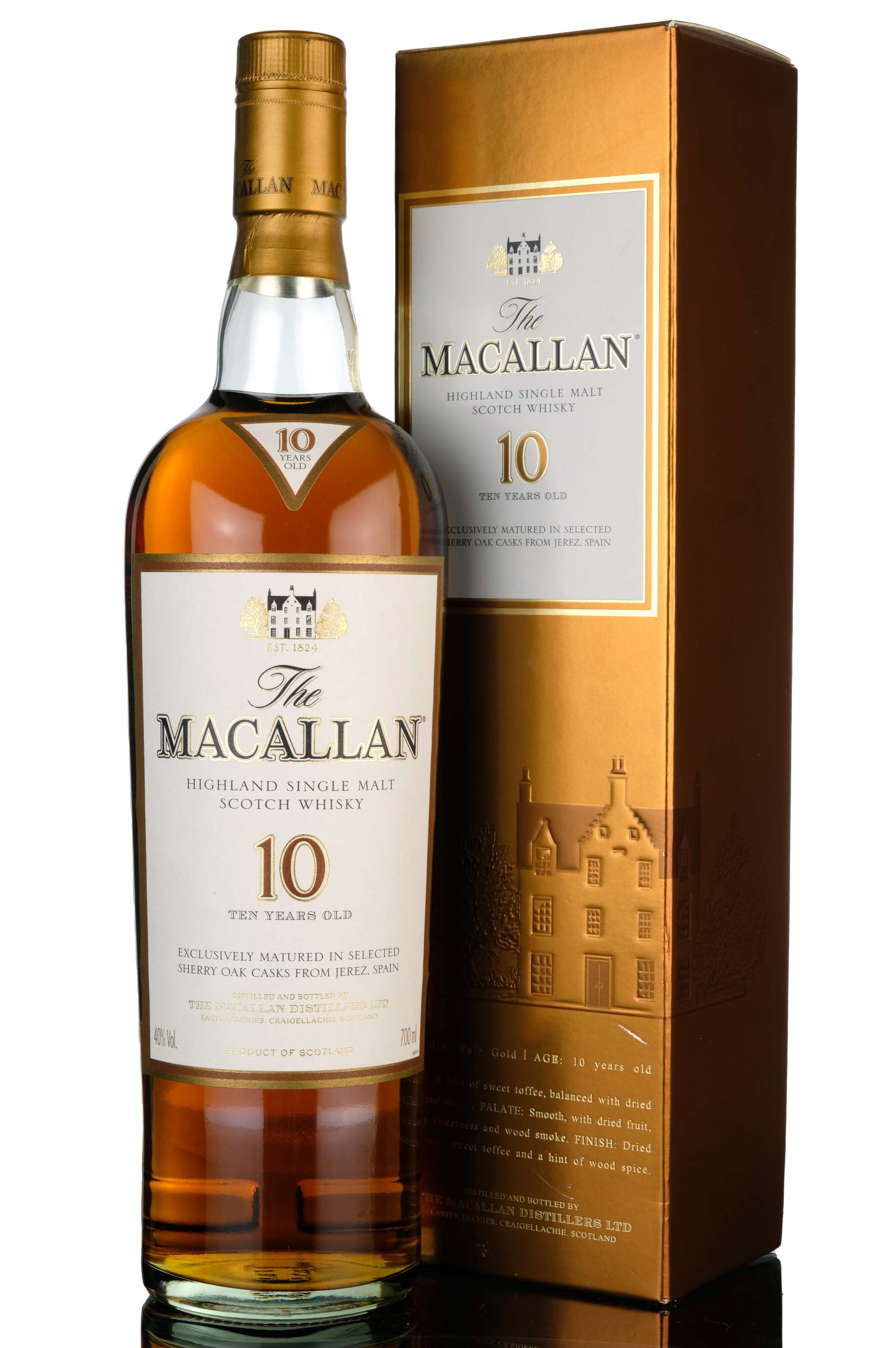 Macallan 10 Year Old - Sherry Casks - Mid 2000s