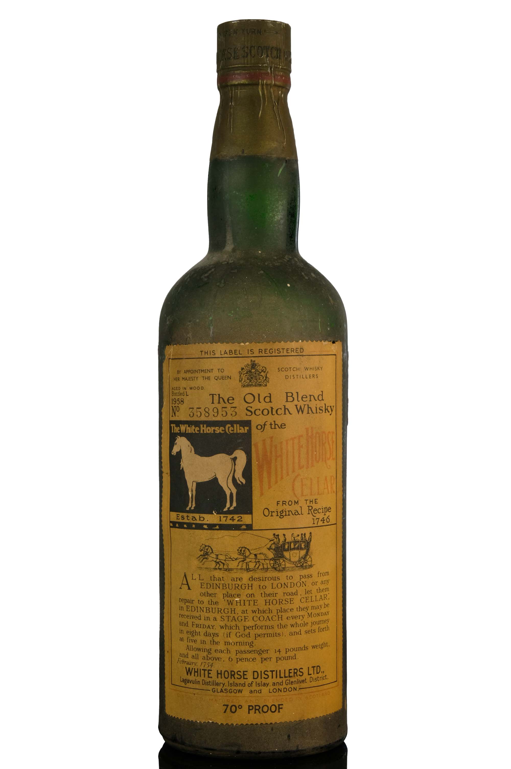 White Horse - Bottled 1958