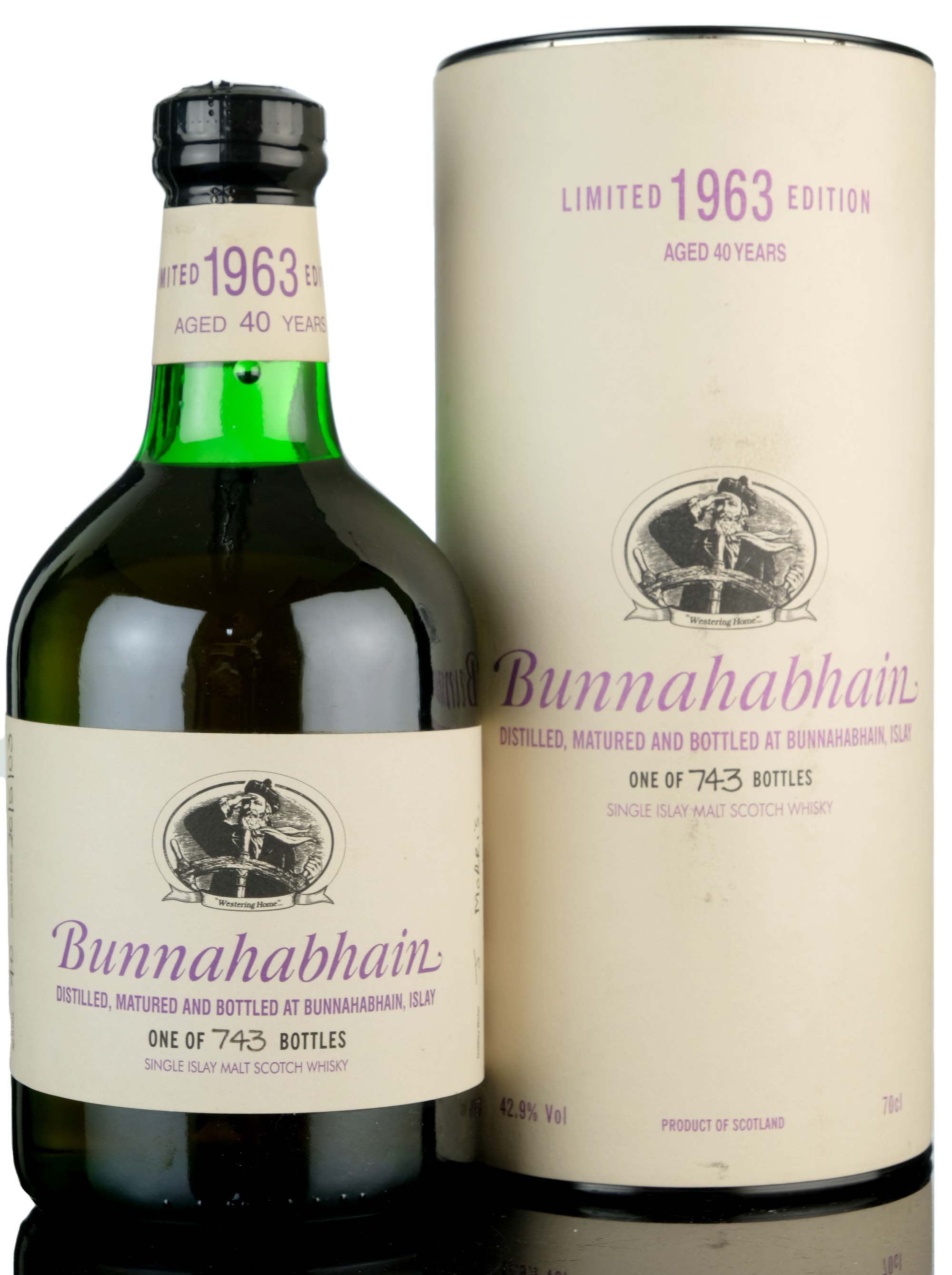 Bunnahabhain 1963-2003 - 40 Year Old