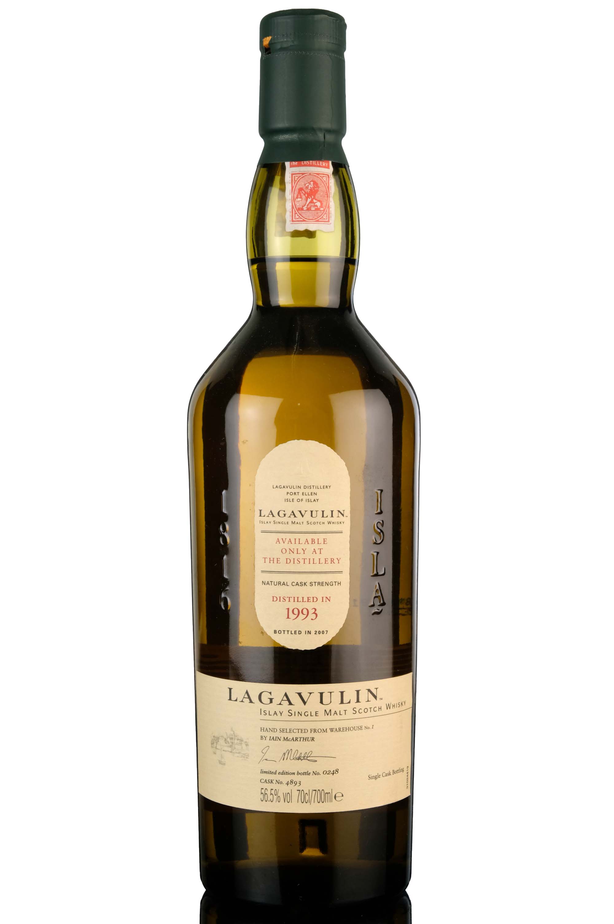 Lagavulin 1993 - Distillery Only 2007 - Single Cask 4893