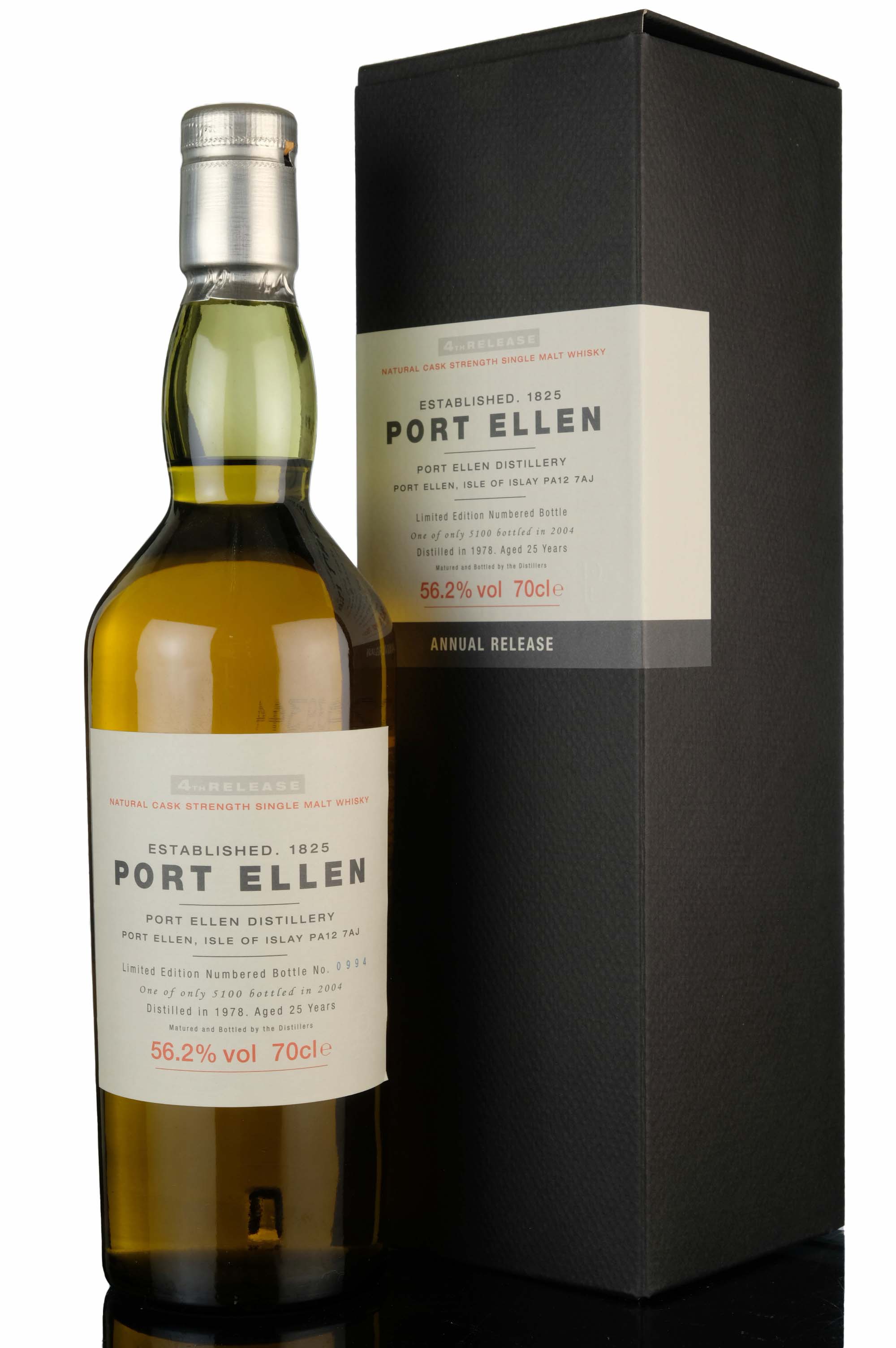 Port Ellen 1978-2004 - 25 Year Old - 4th Release