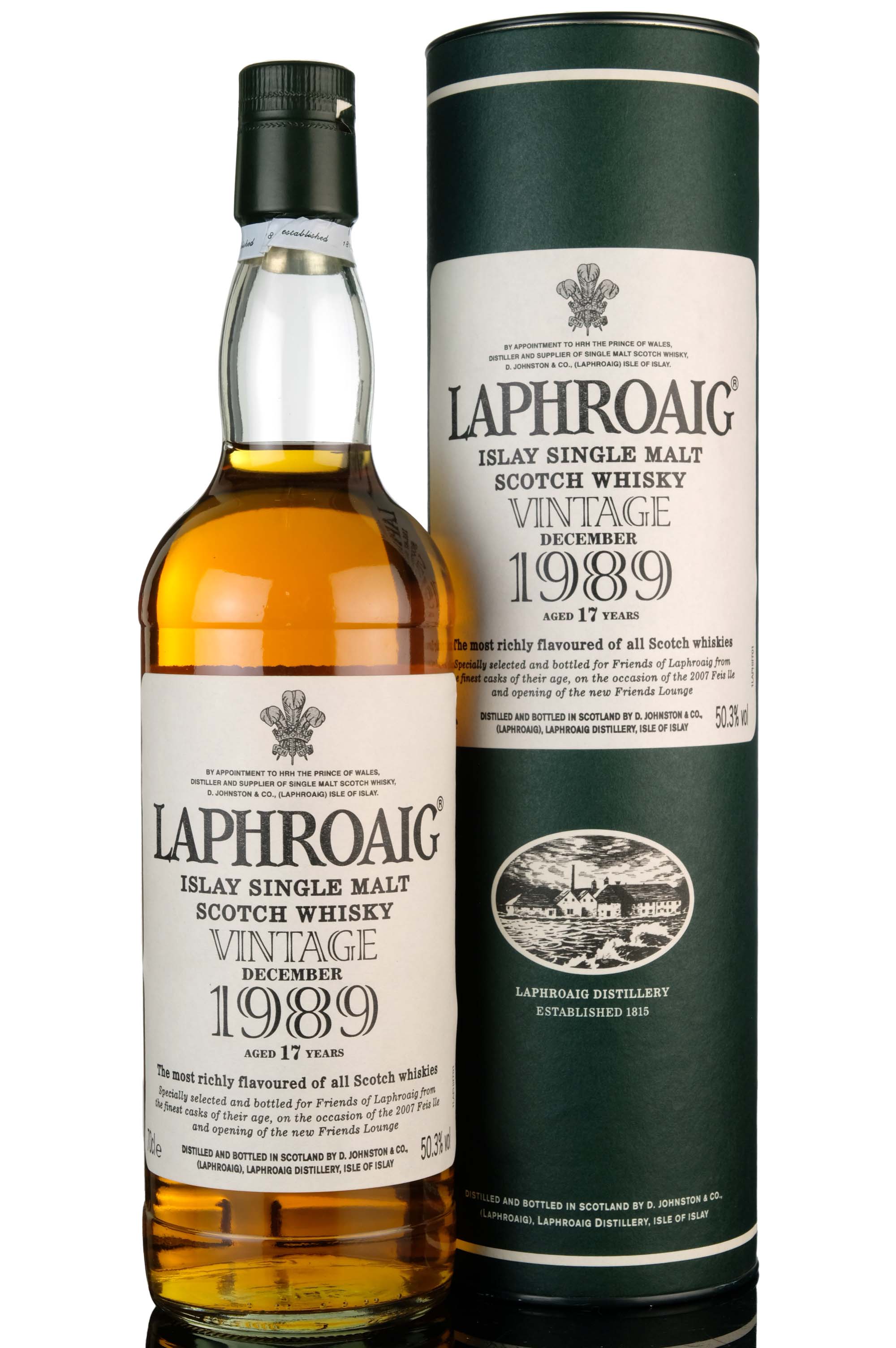 Laphroaig 1989 - 17 Year Old - Festival 2007