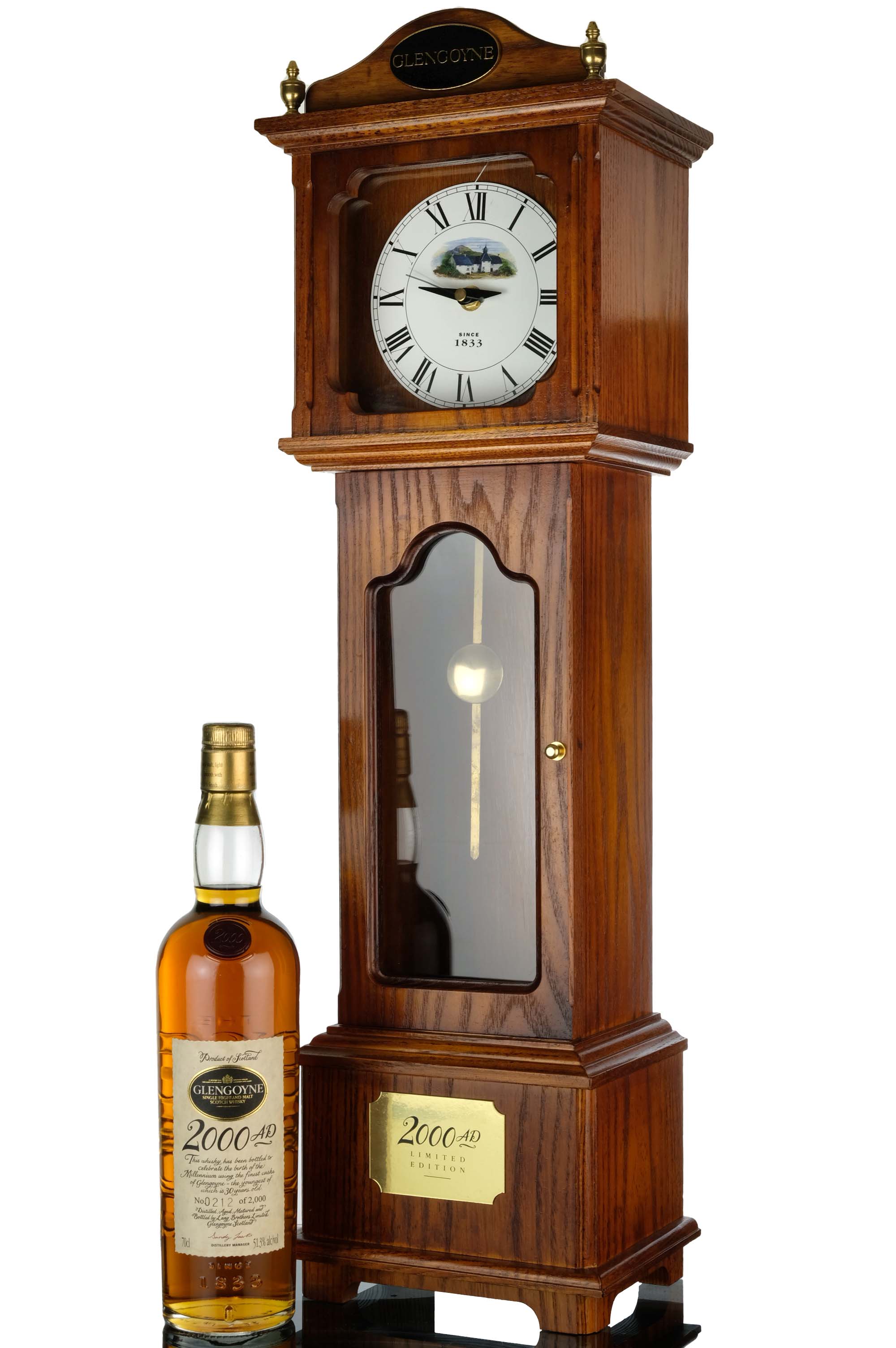 Glengoyne 30 Year Old Millennium - With Clock