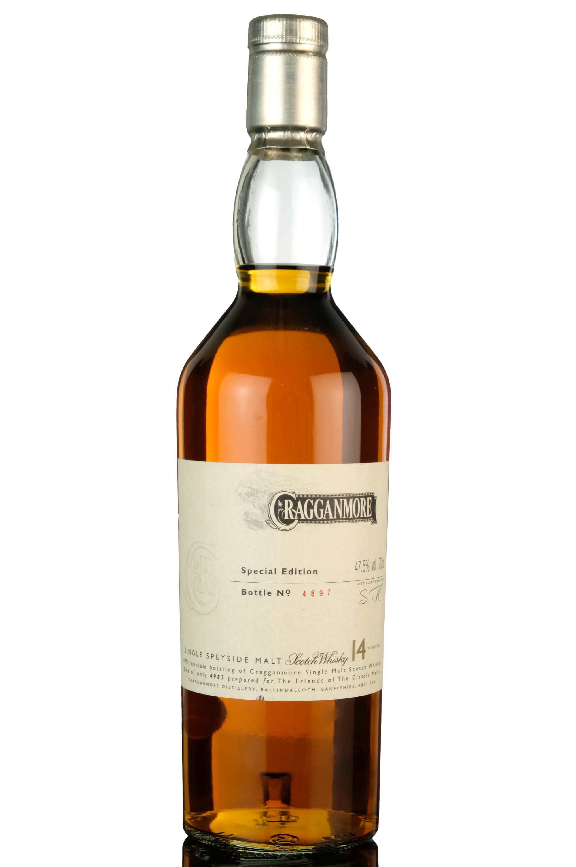 Cragganmore 14 Year Old - Friends Of The Classic Malts - 2000 Release