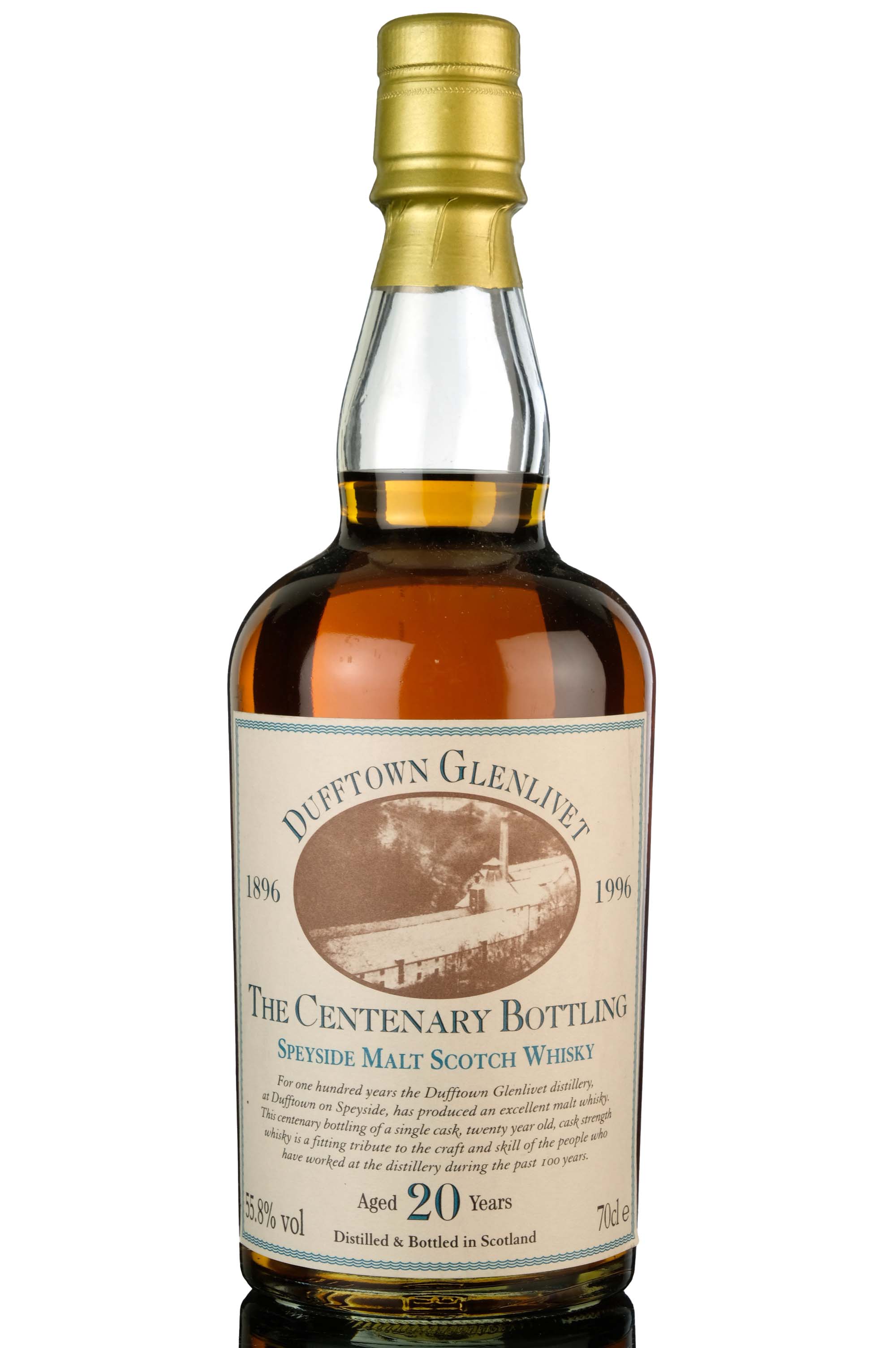 Dufftown-Glenlivet 20 Year Old - Centenary Bottling 1896-1996
