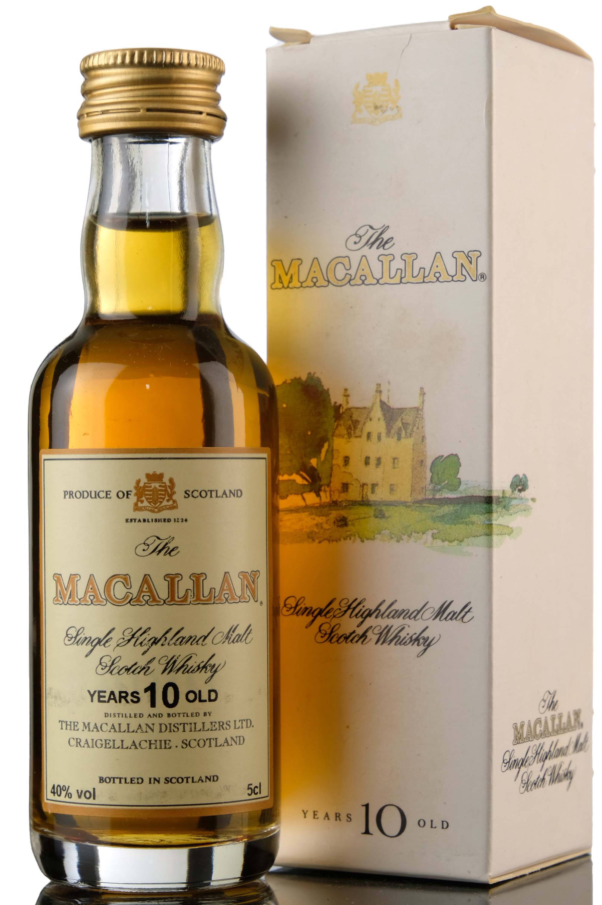 Macallan 10 Year Old - Miniature - Circa 1990s