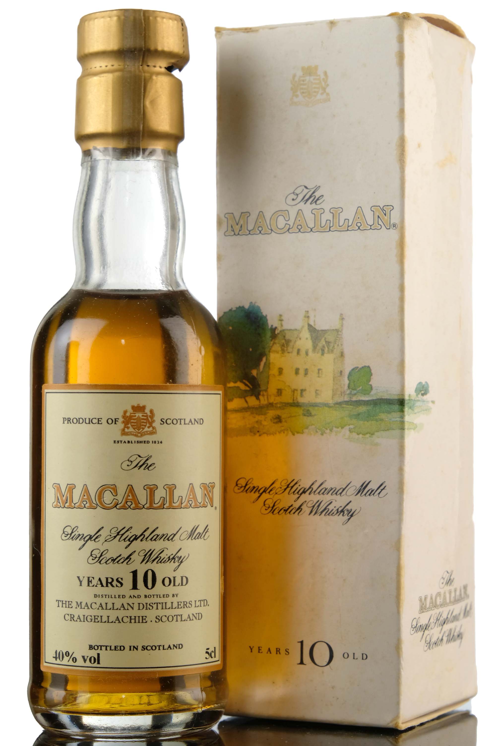 Macallan 10 Year Old - Miniature - Circa 1990s