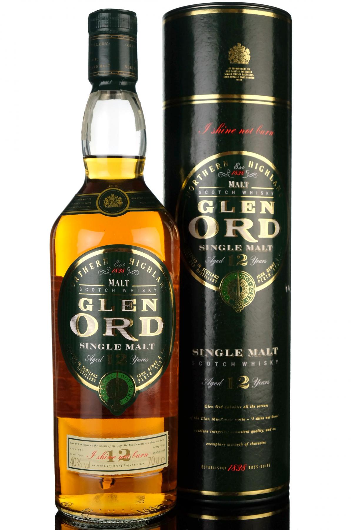 Glen Ord 12 Year Old