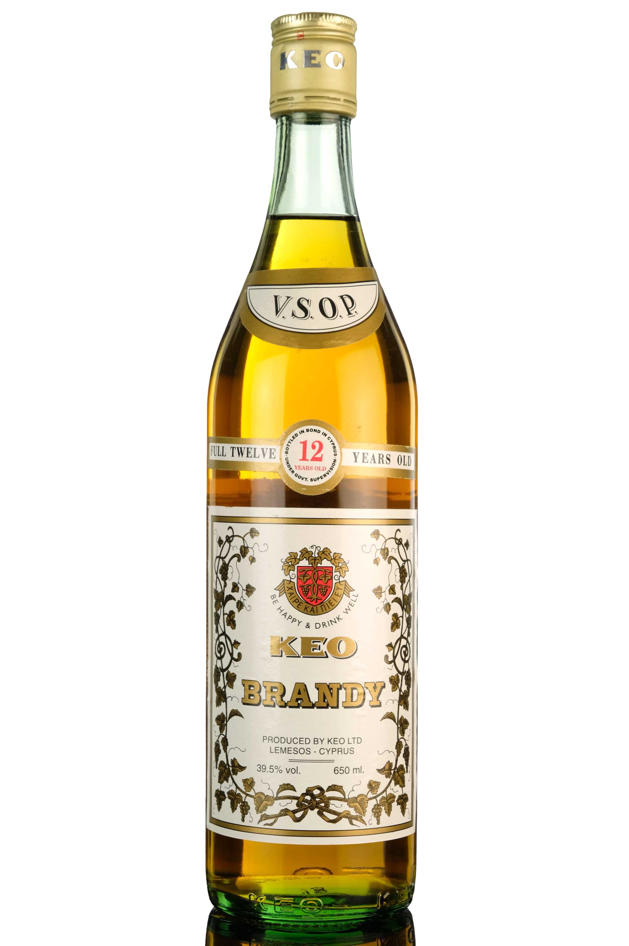 Keo 12 Year Old 3 Star Cyprus Brandy