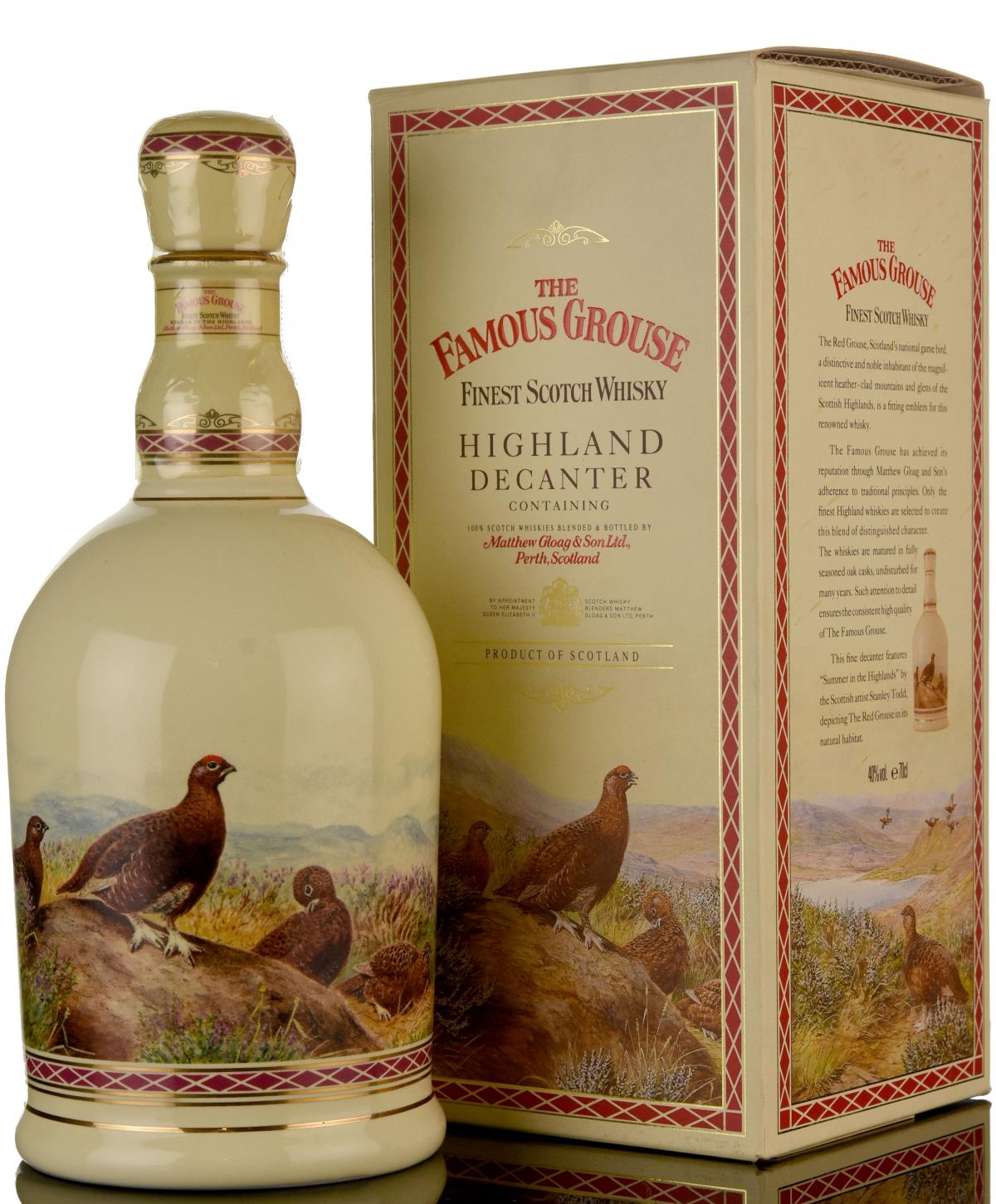 Famous Grouse Highland Decanter