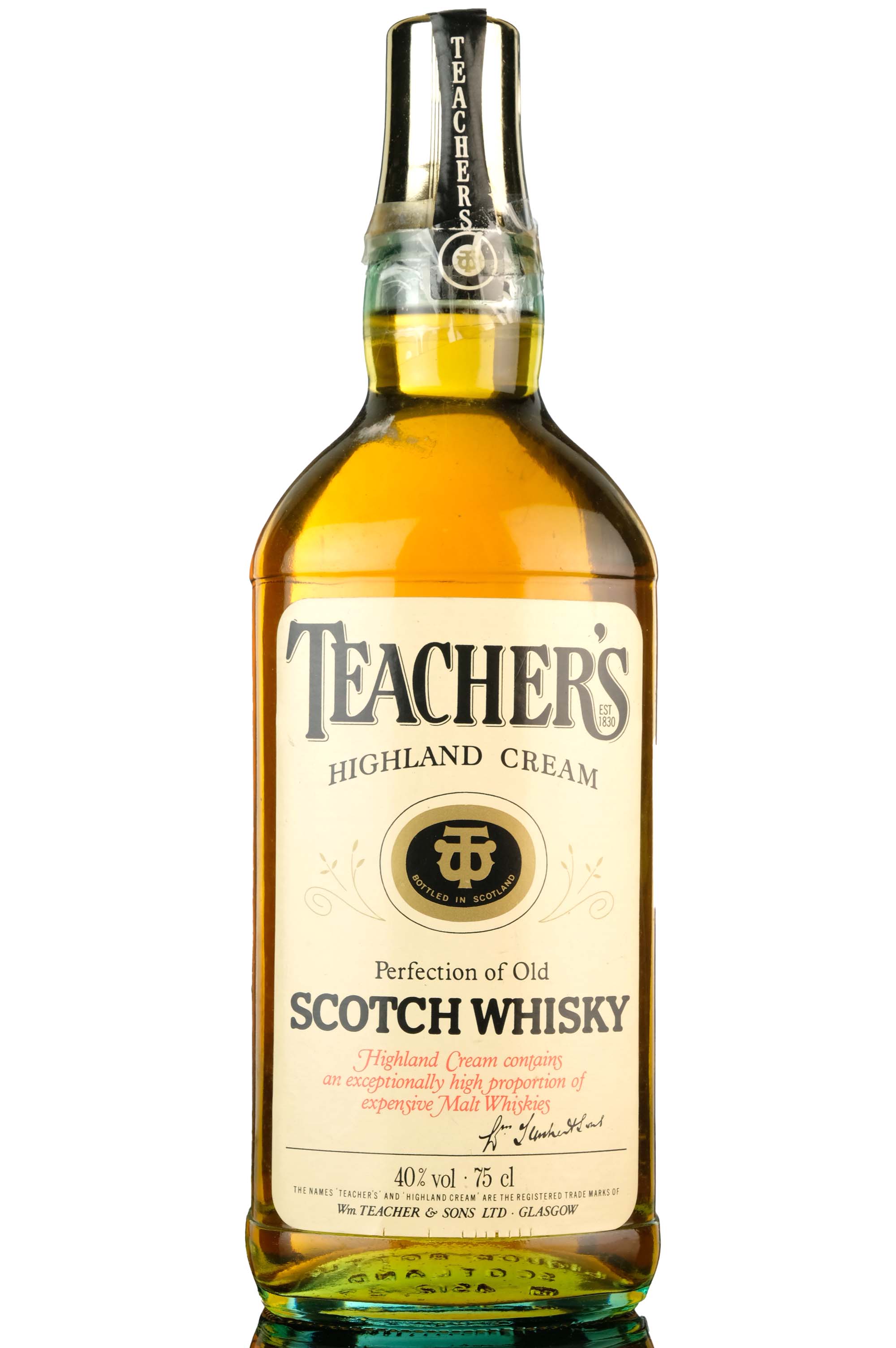 Teachers Highland Cream - 1980s