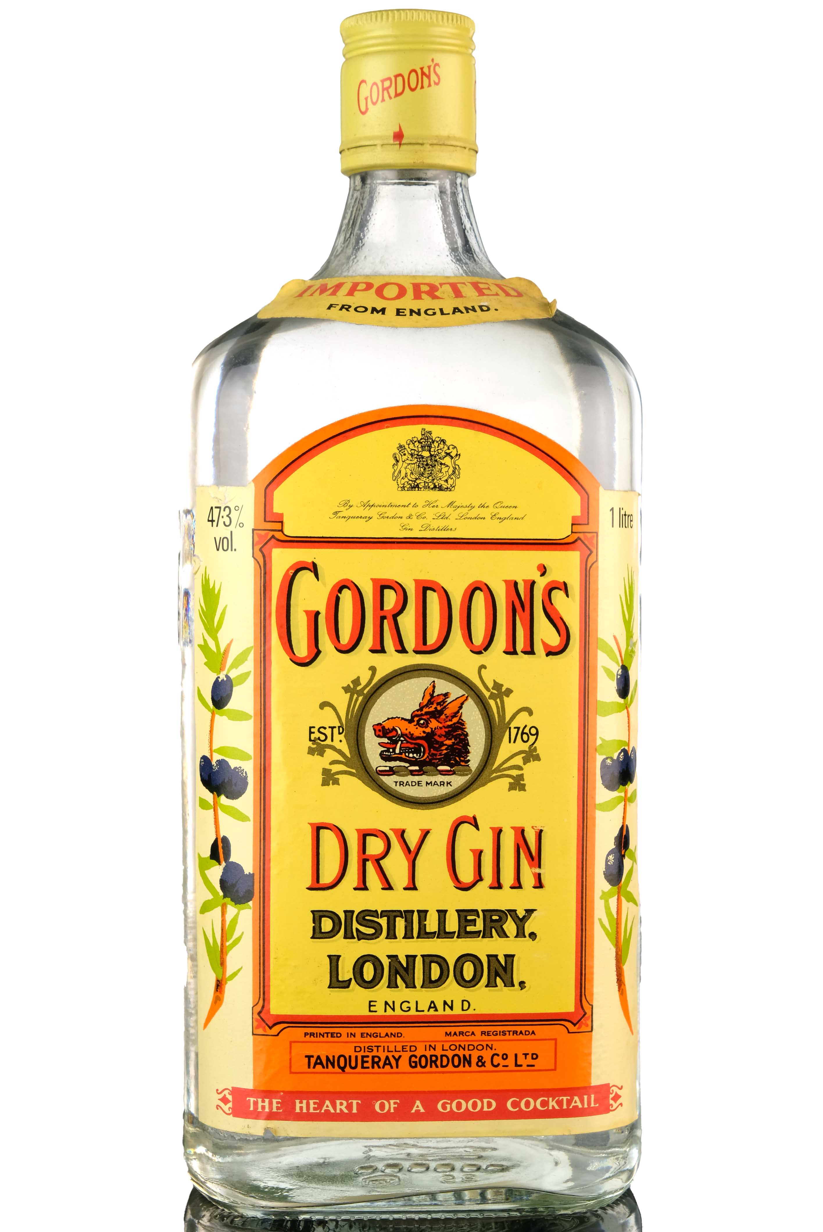 Gordons Dry Gin - 1.125 Litre