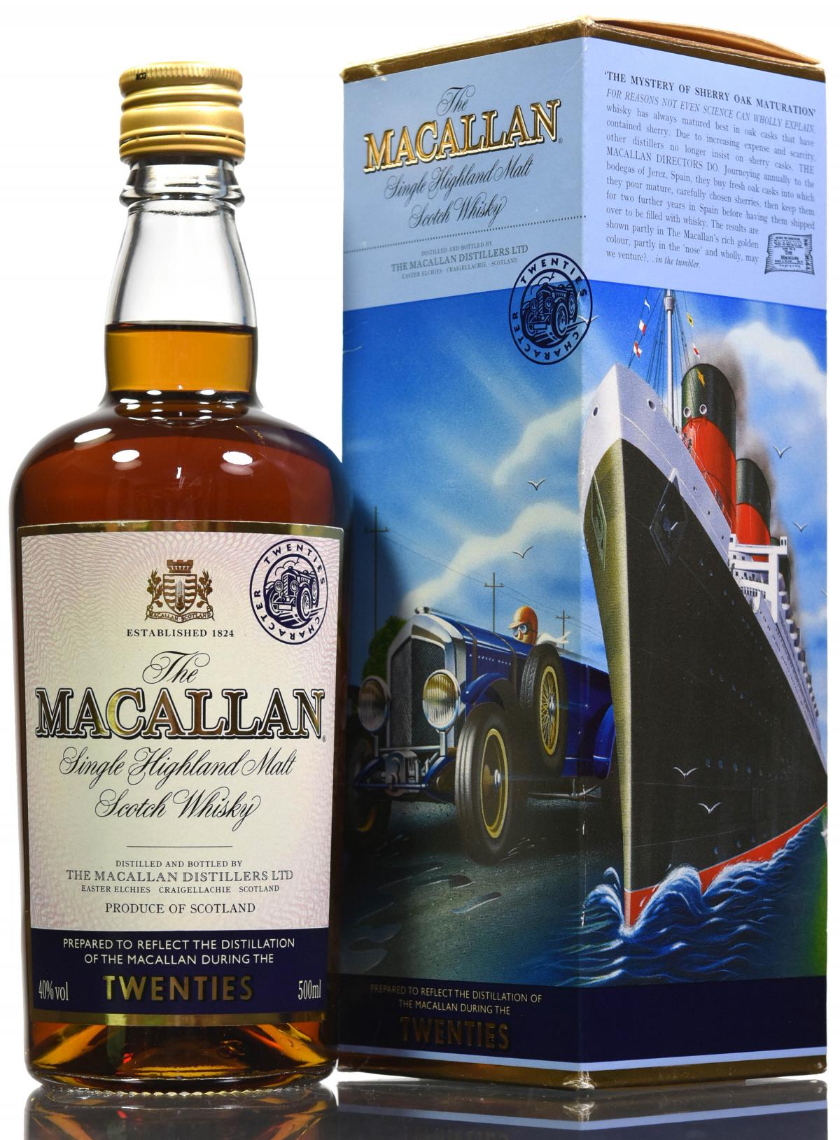 Macallan Travel Series 1920s - 1st Release