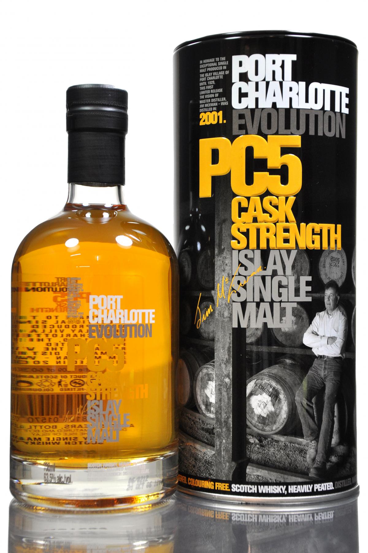 Bruichladdich 2001-2006 - Port Charlotte Evolution - PC5