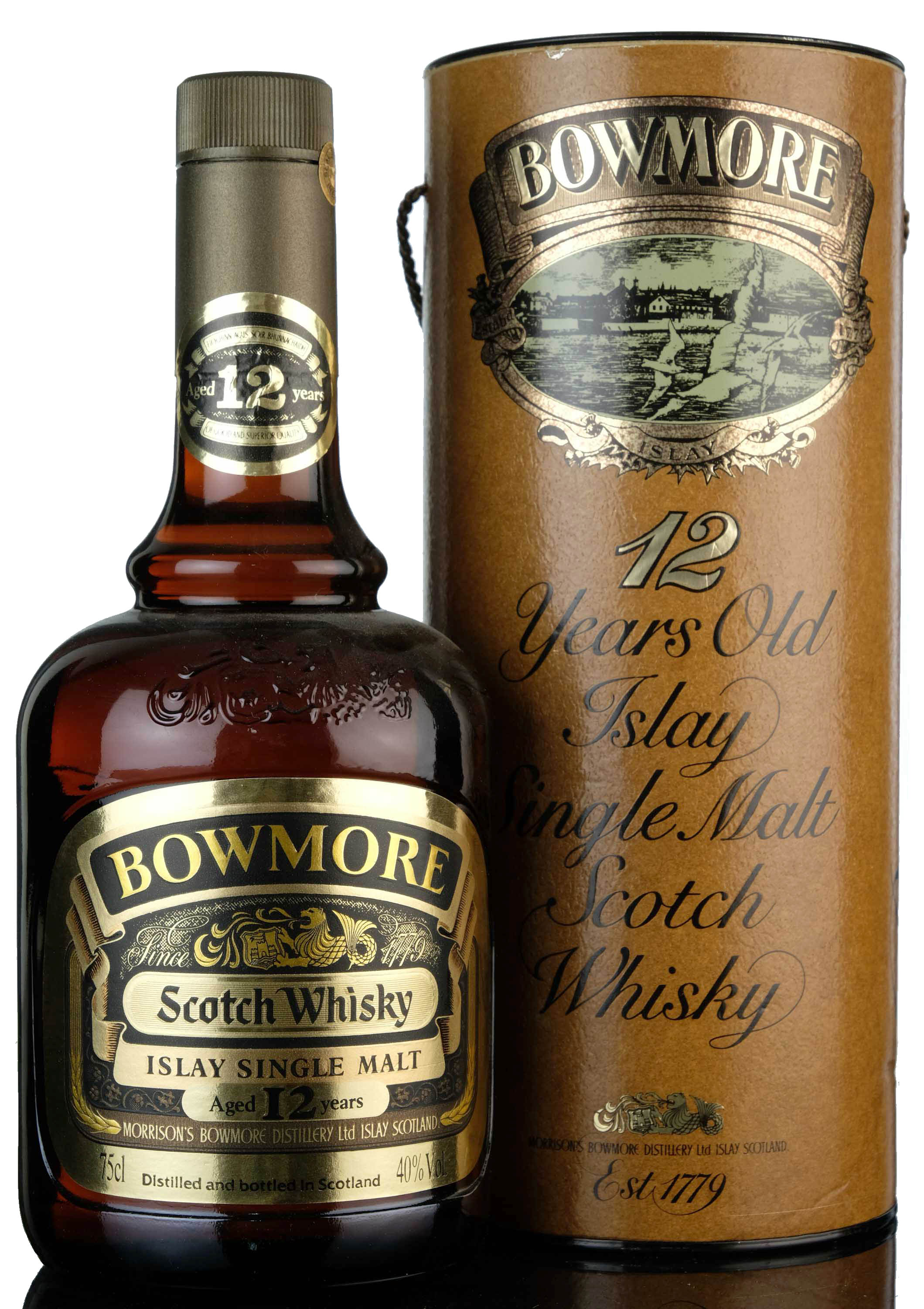 Bowmore 12 Year Old Dumpy - 1980s